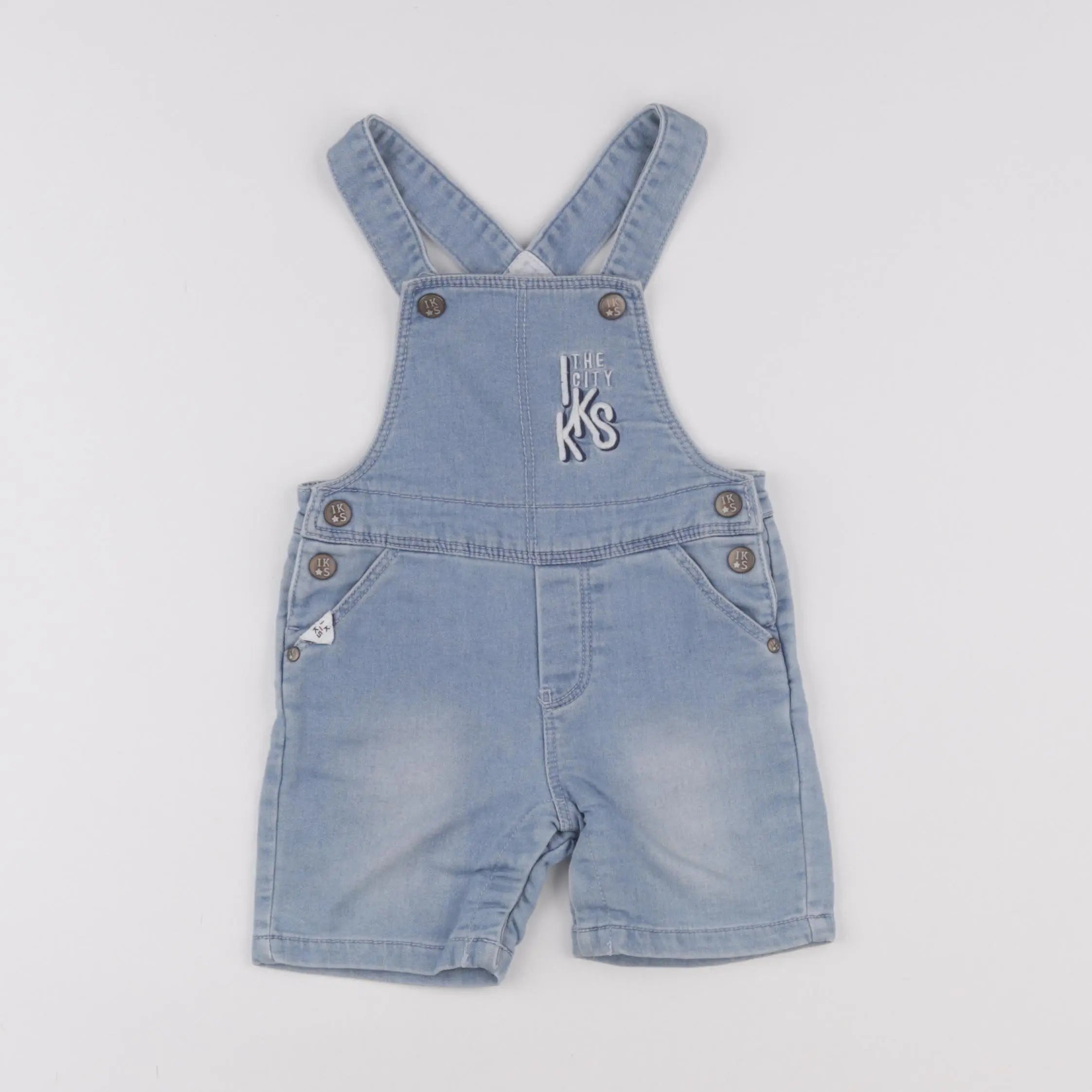 IKKS - salopette bleu - 12 mois