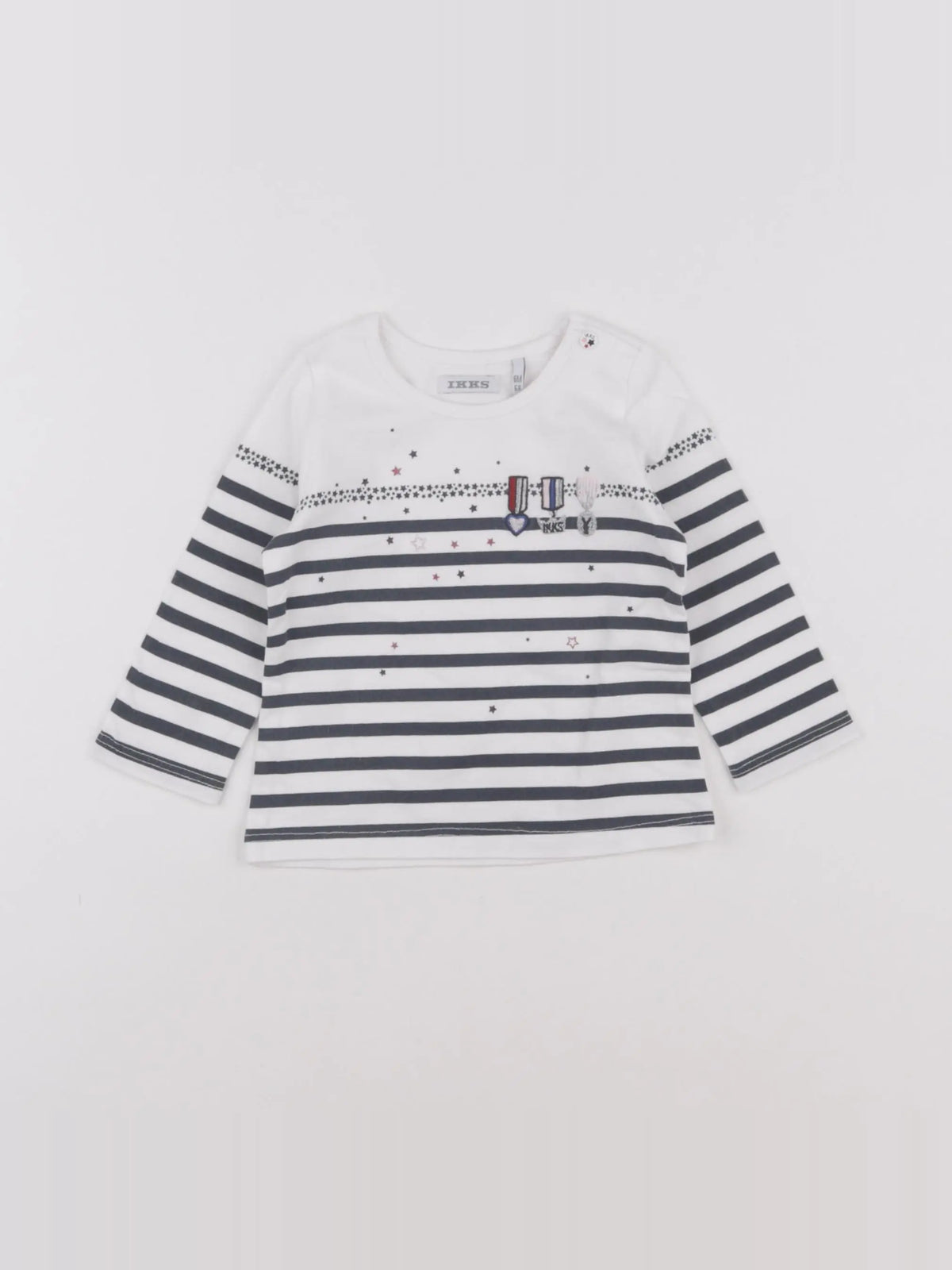 IKKS - tee-shirt vert - 6 mois