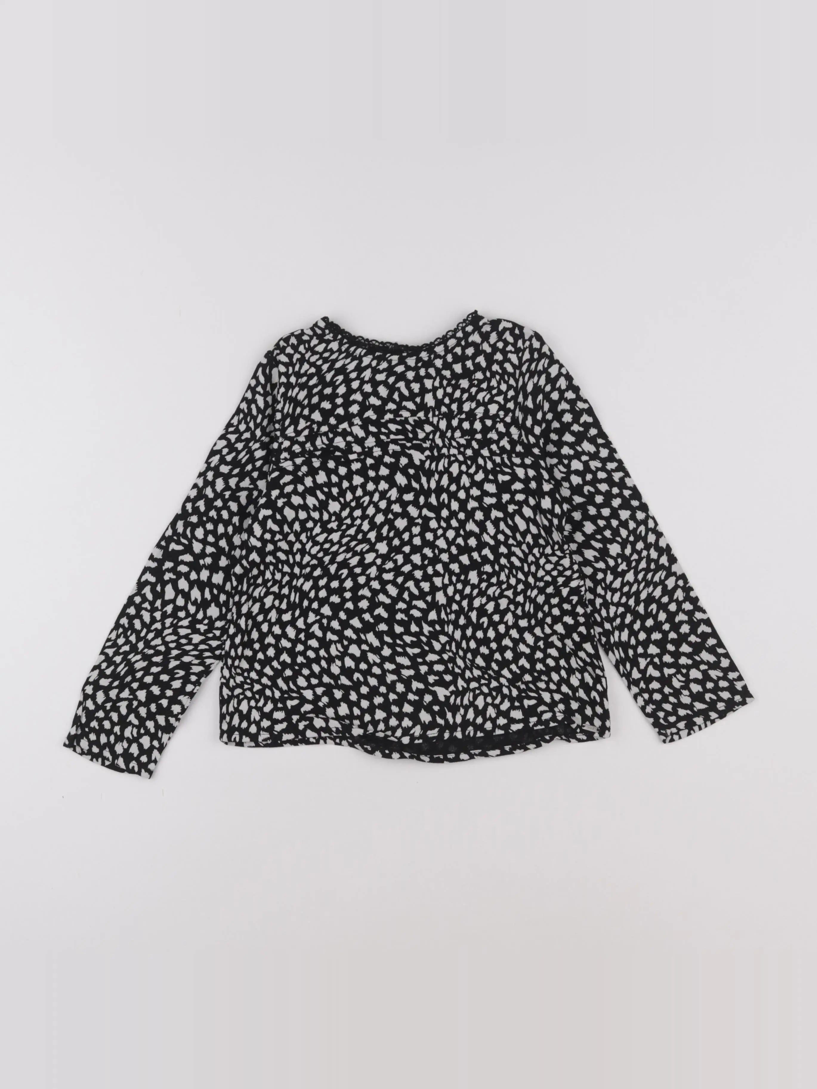 IKKS - blouse noir - 4 ans