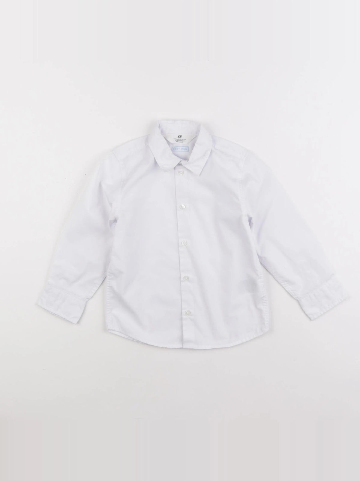 H&M - chemise blanc - 3/4 ans
