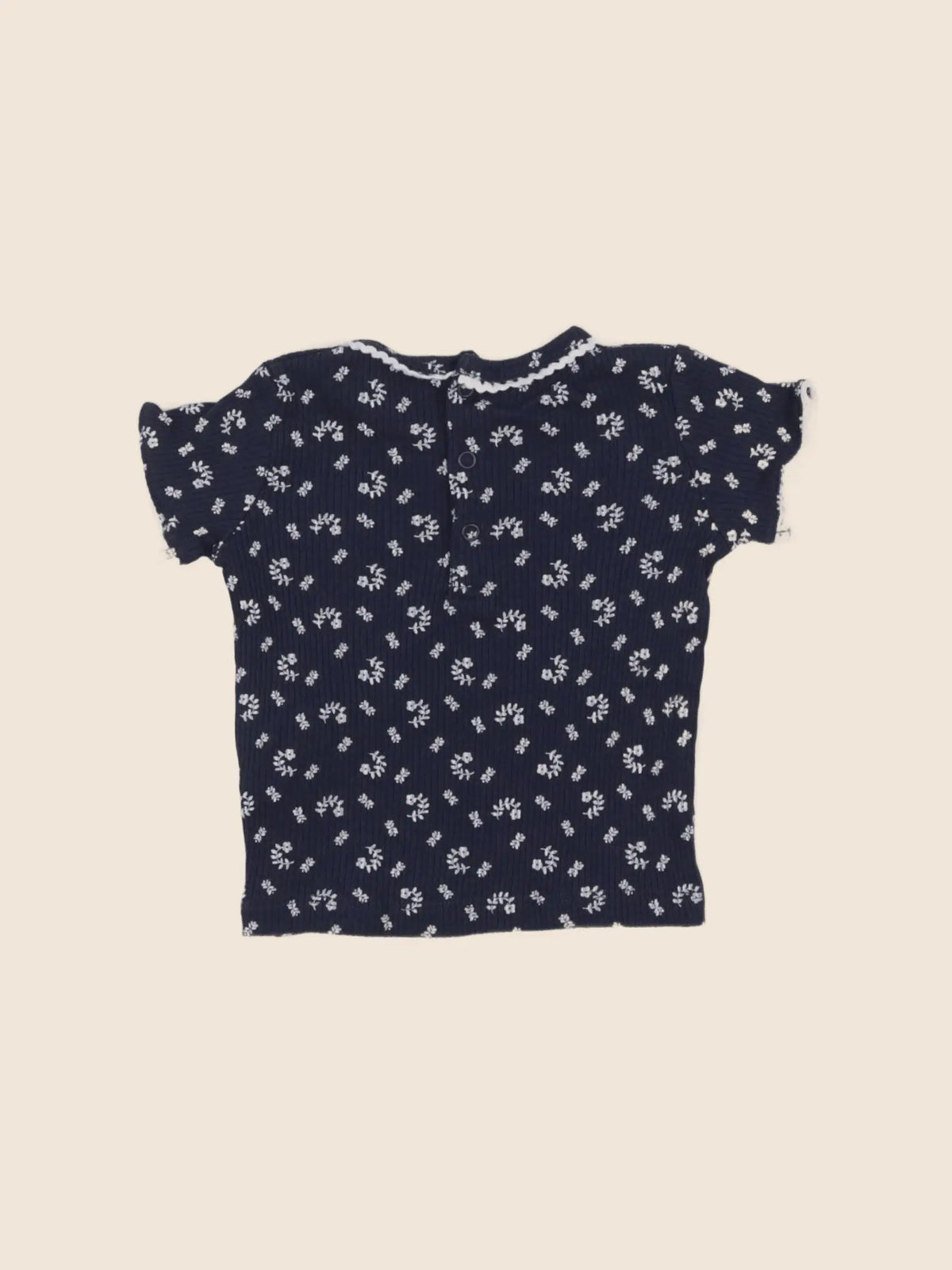 Boutchou - tee-shirt bleu - 6 mois