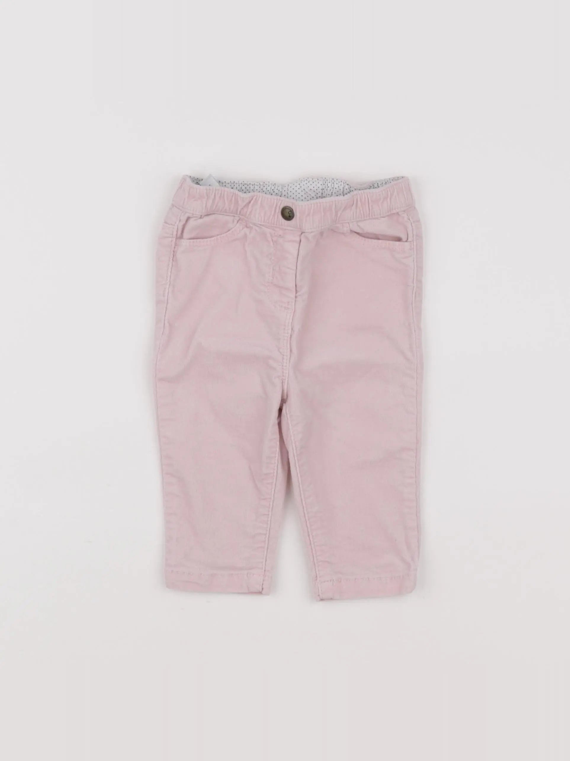 Cyrillus - pantalon rose - 9 mois
