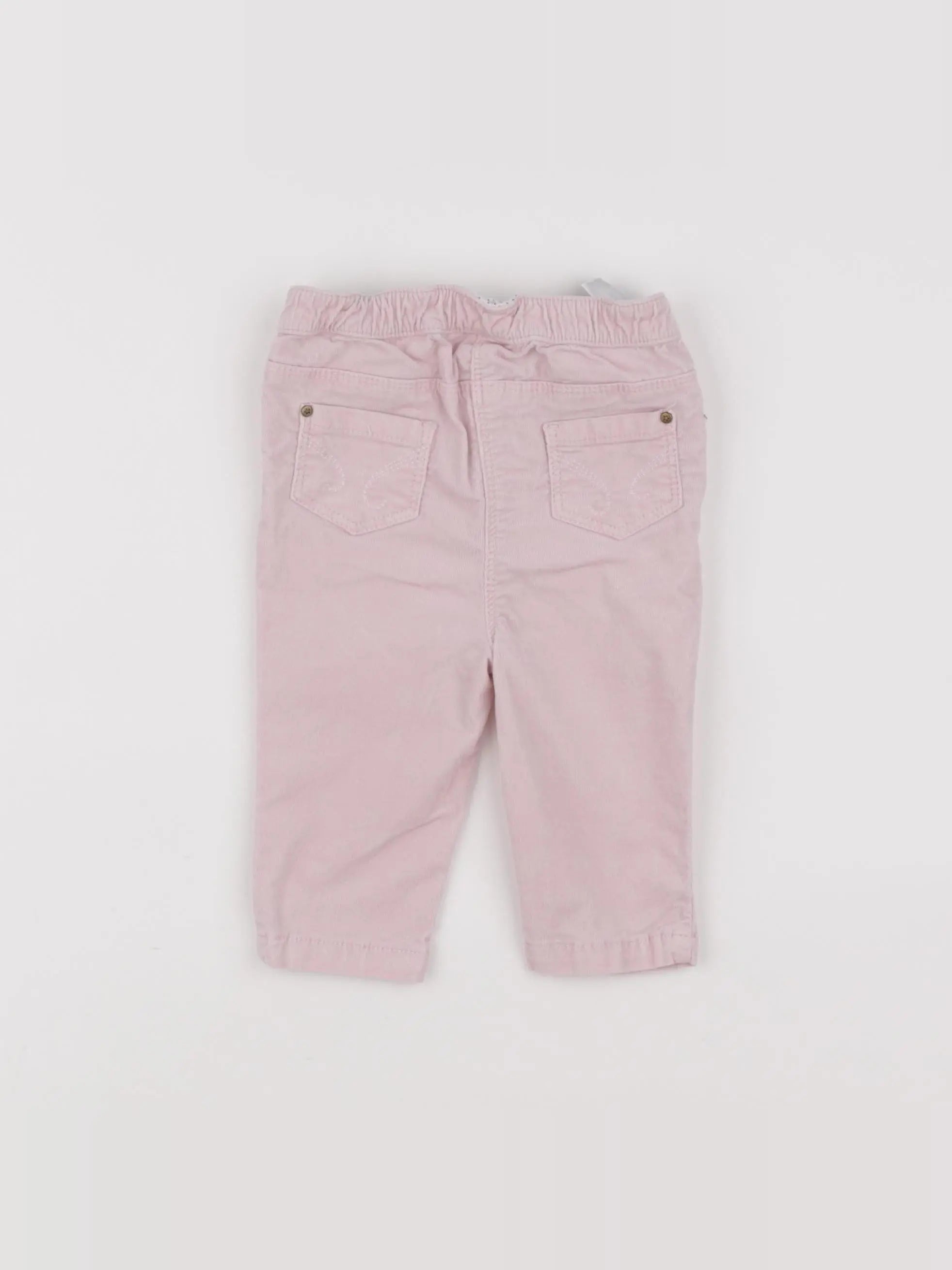 Cyrillus - pantalon rose - 9 mois