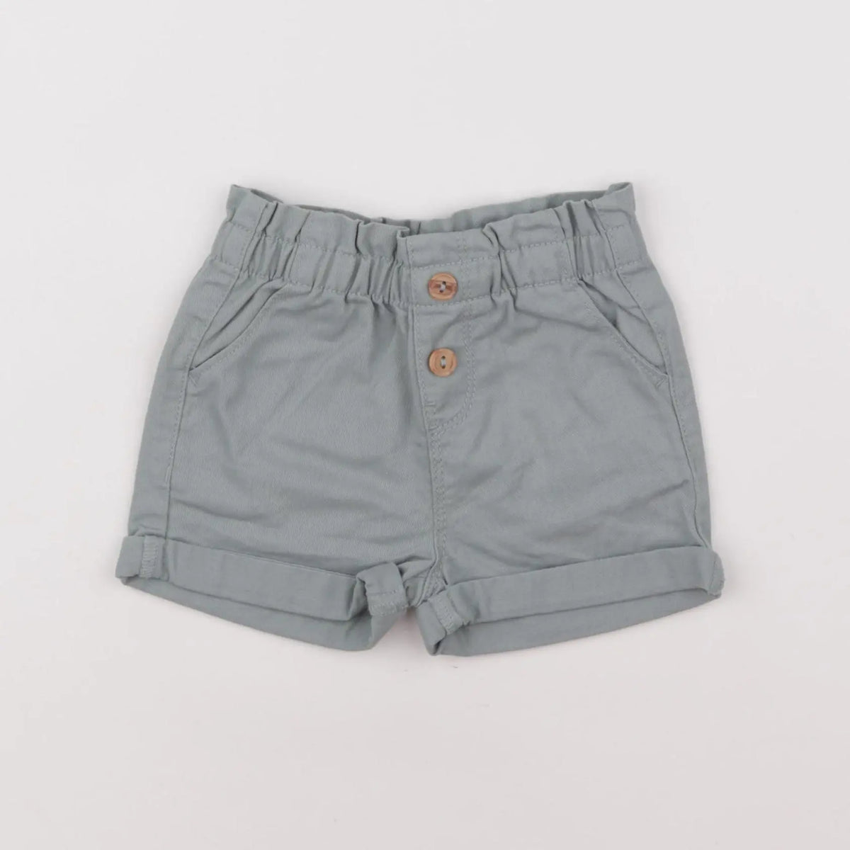 Vertbaudet - short vert - 12 mois