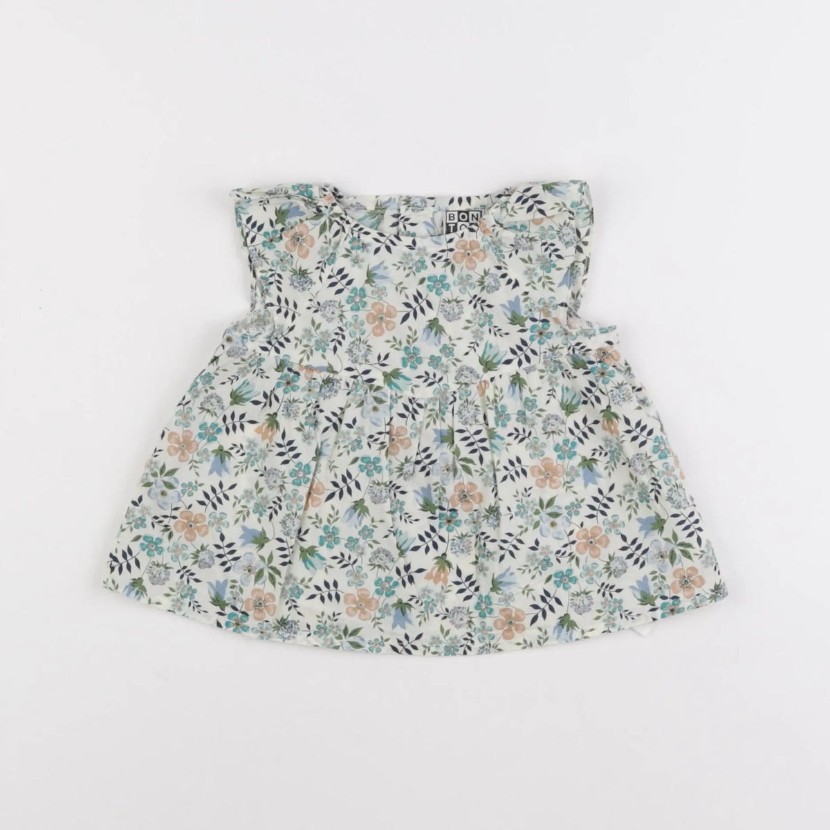 Bonton - blouse multicolore - 6 mois