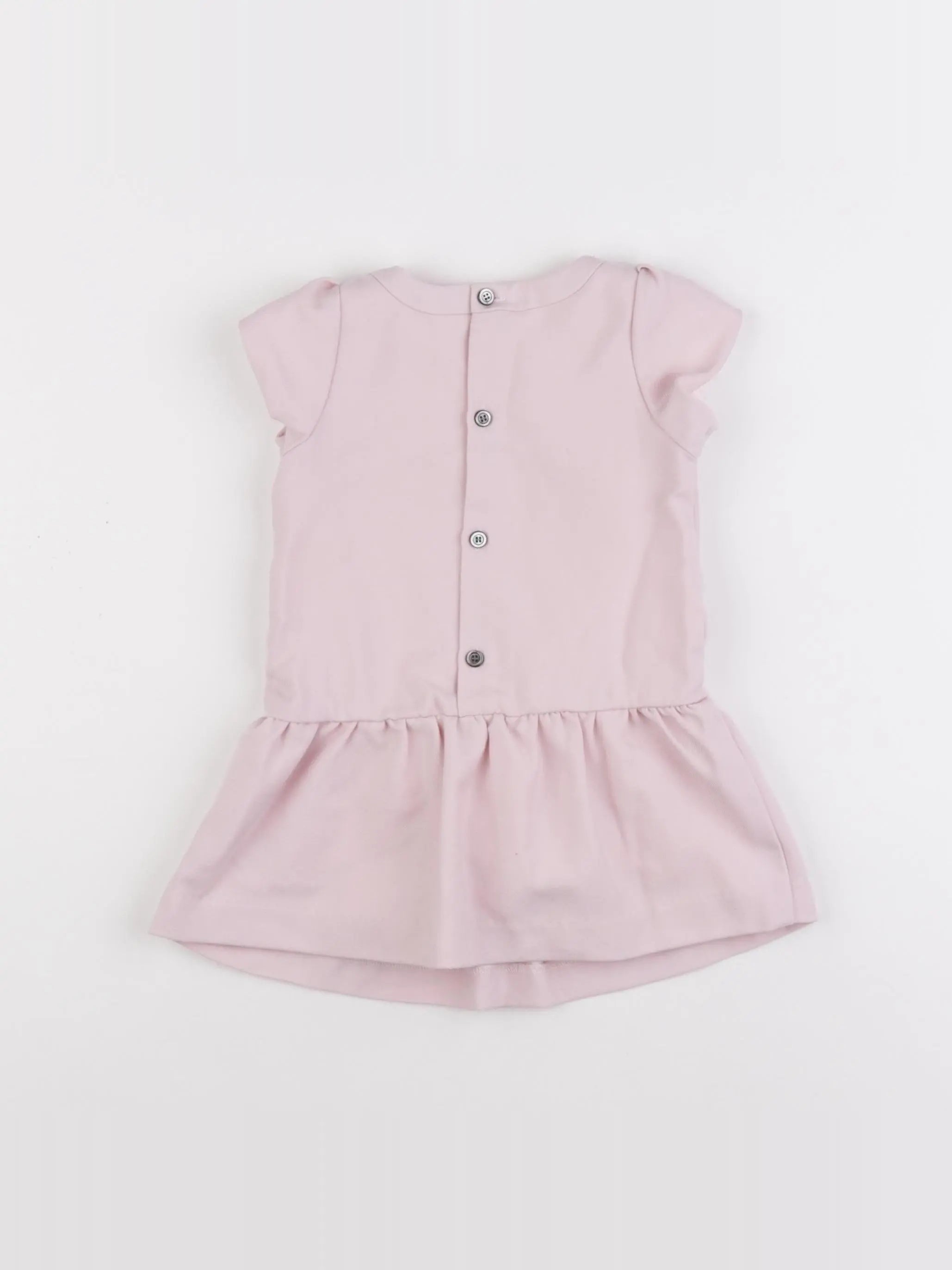 Jacadi - robe rose - 12 mois