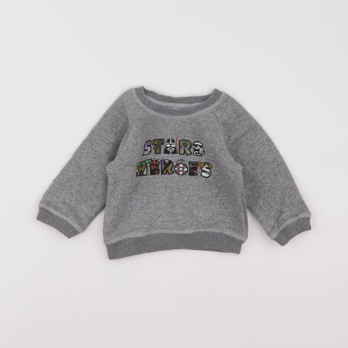 Louis Louise - sweat gris - 12 mois