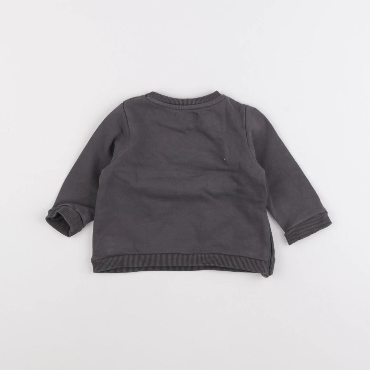 Vertbaudet - sweat gris - 6 mois