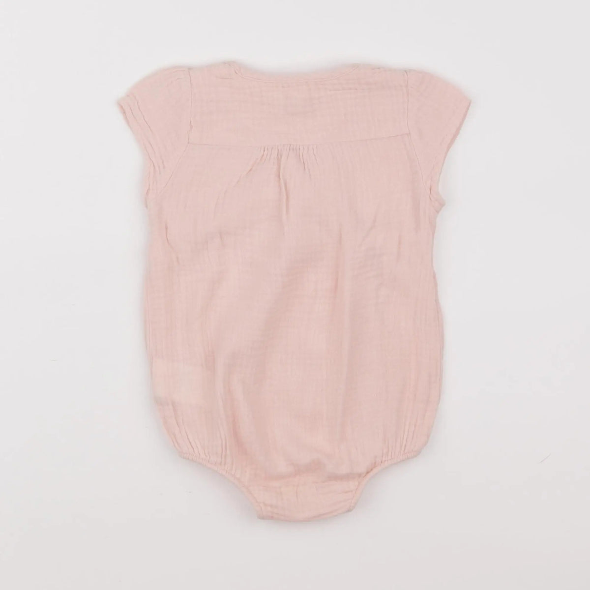 Vertbaudet - combinaison rose - 6 mois