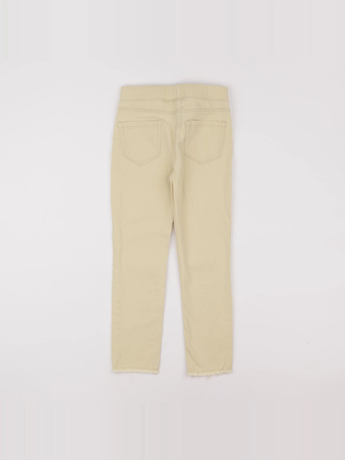 Vertbaudet - jegging jaune - 7 ans