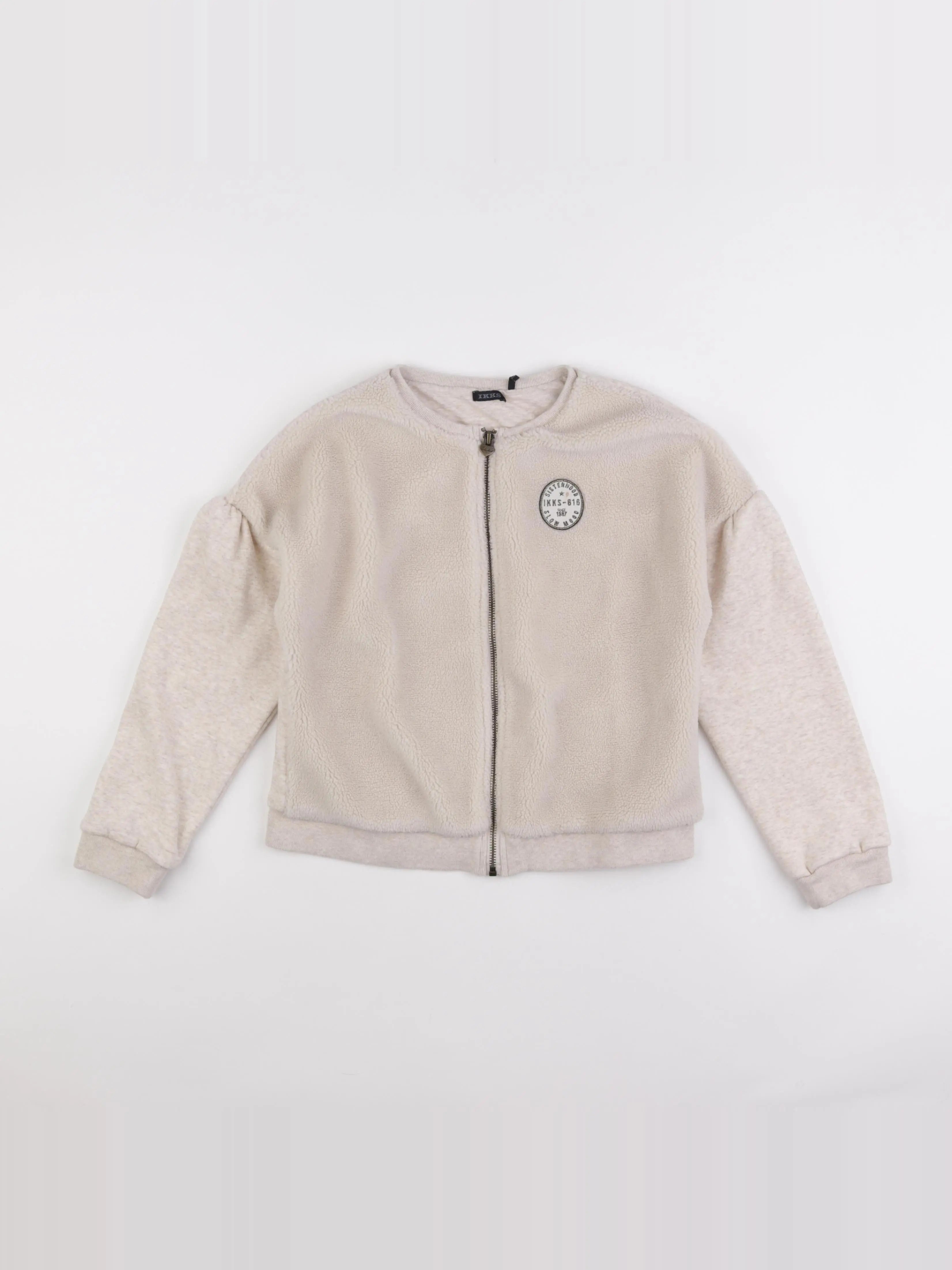 IKKS - polaire beige - 12 ans