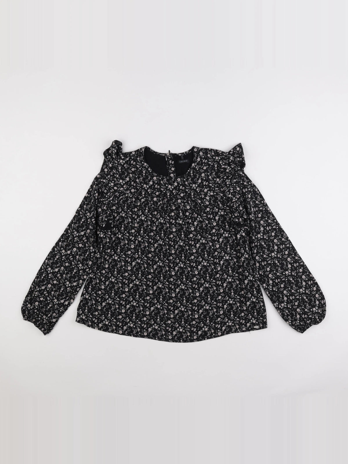 IKKS - blouse noir - 12 ans