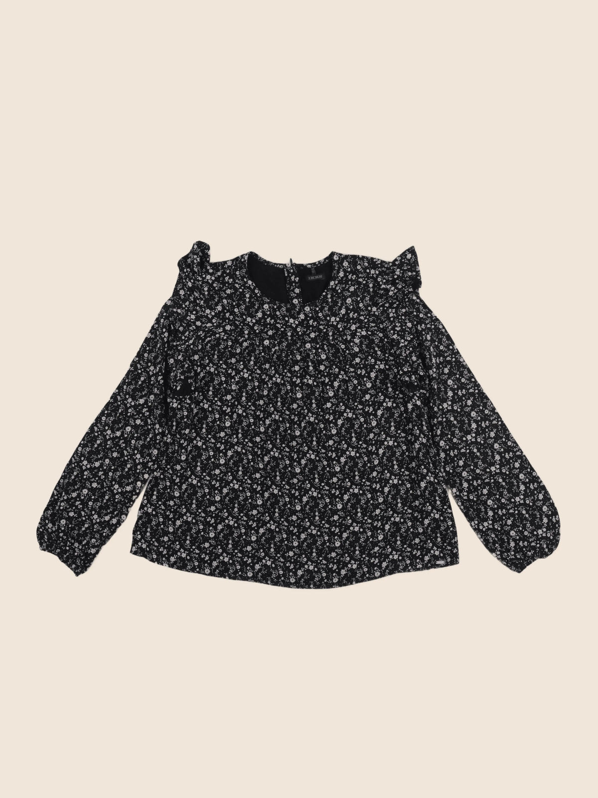 IKKS - blouse noir - 12 ans