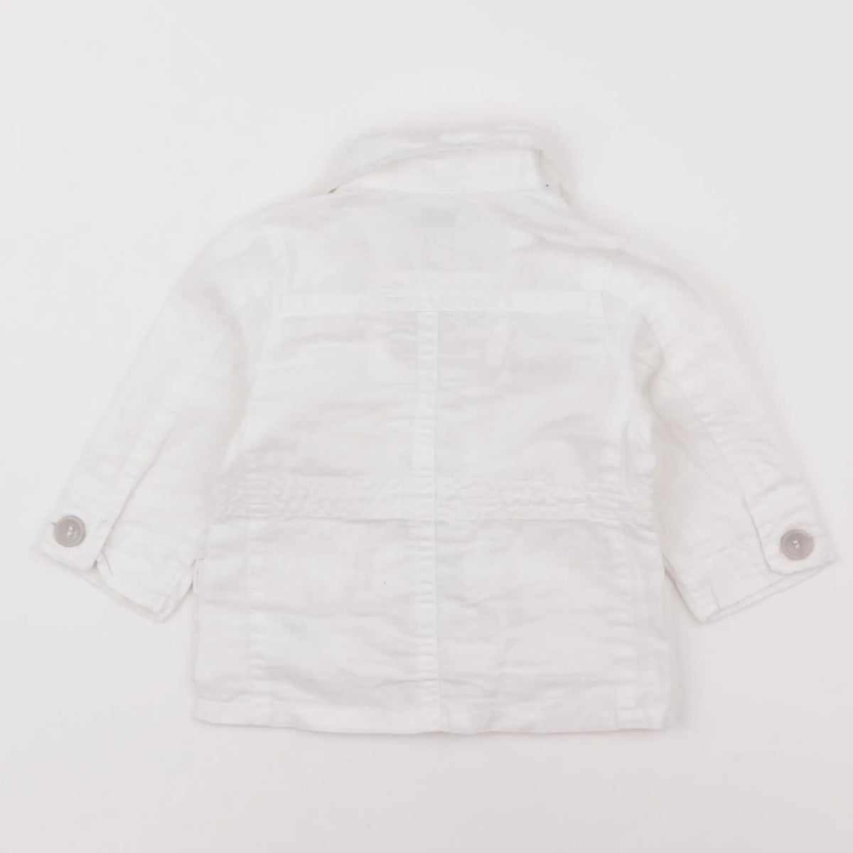 IKKS - veste blanc - 6 mois