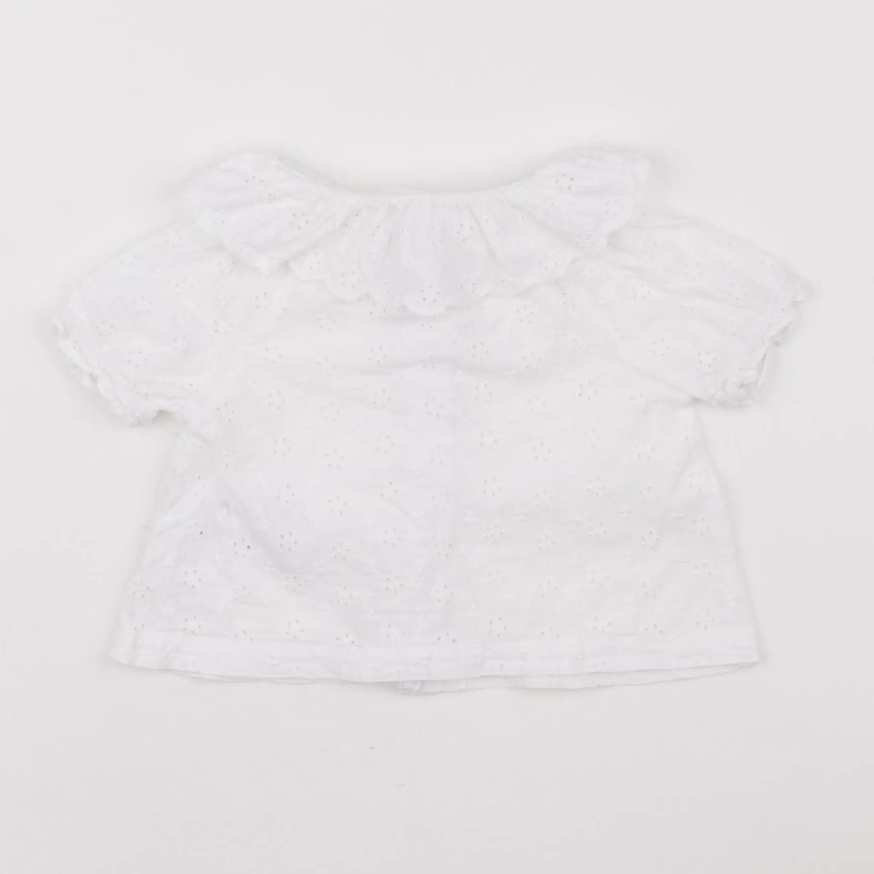 Vertbaudet - blouse blanc - 12 mois