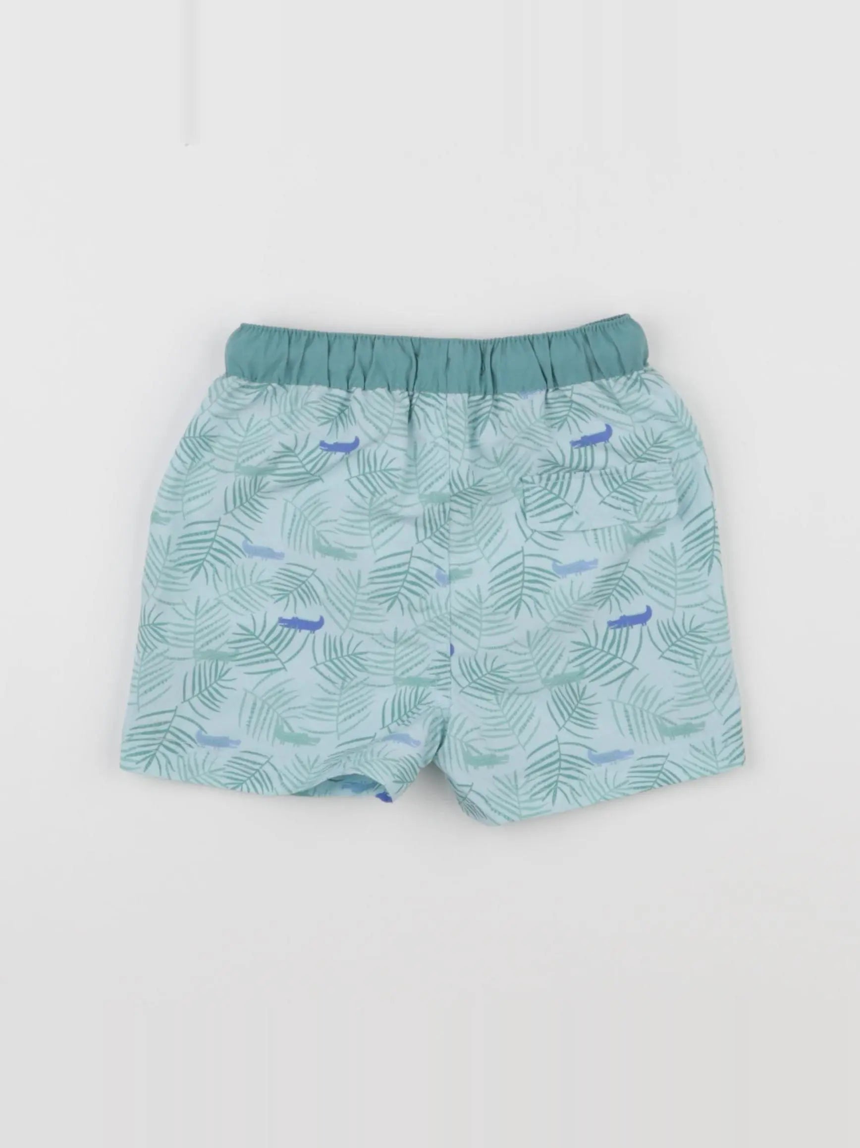 Vertbaudet - maillot de bain vert - 12 mois