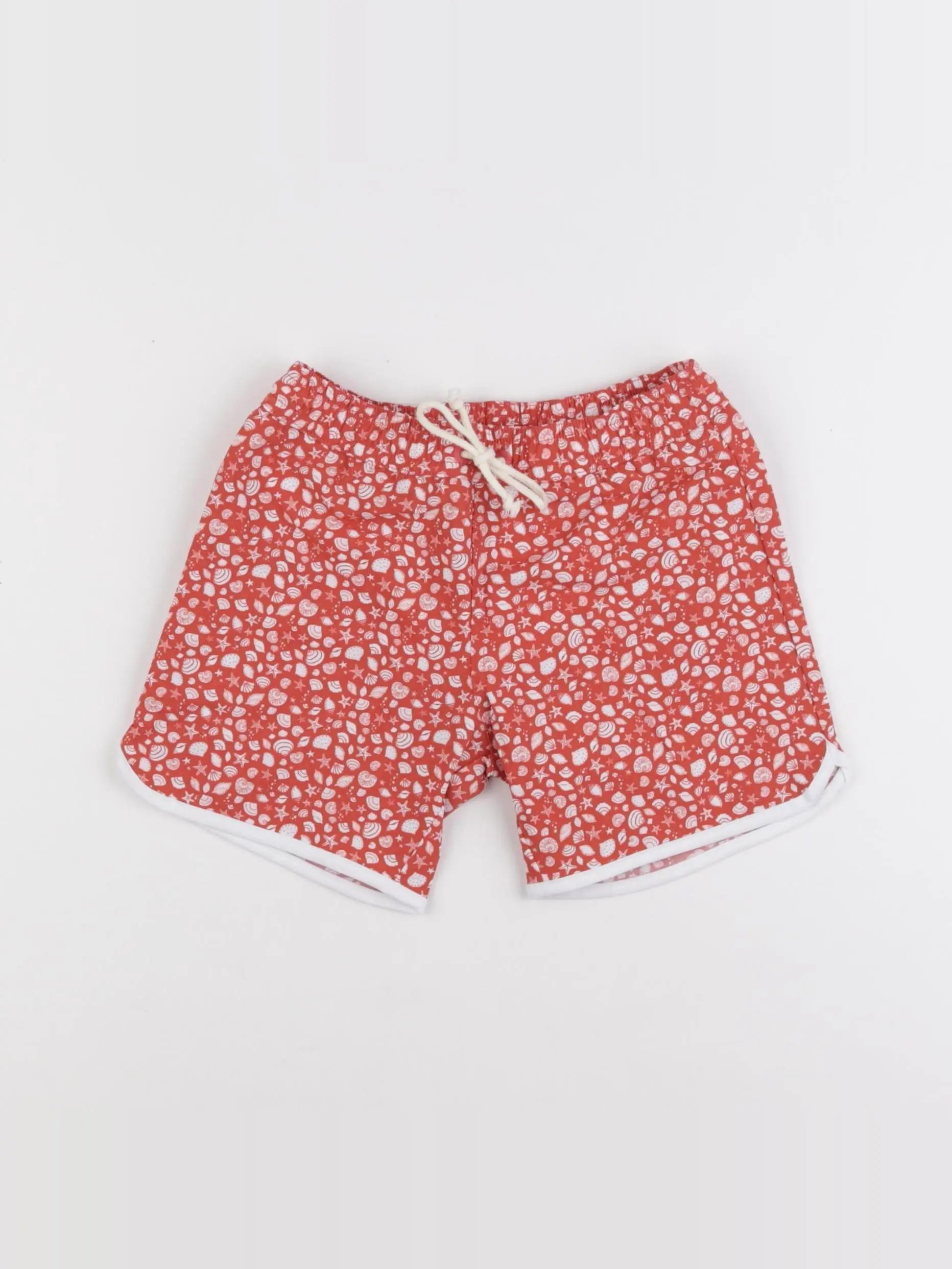 Short de bain RUPERT terracotta