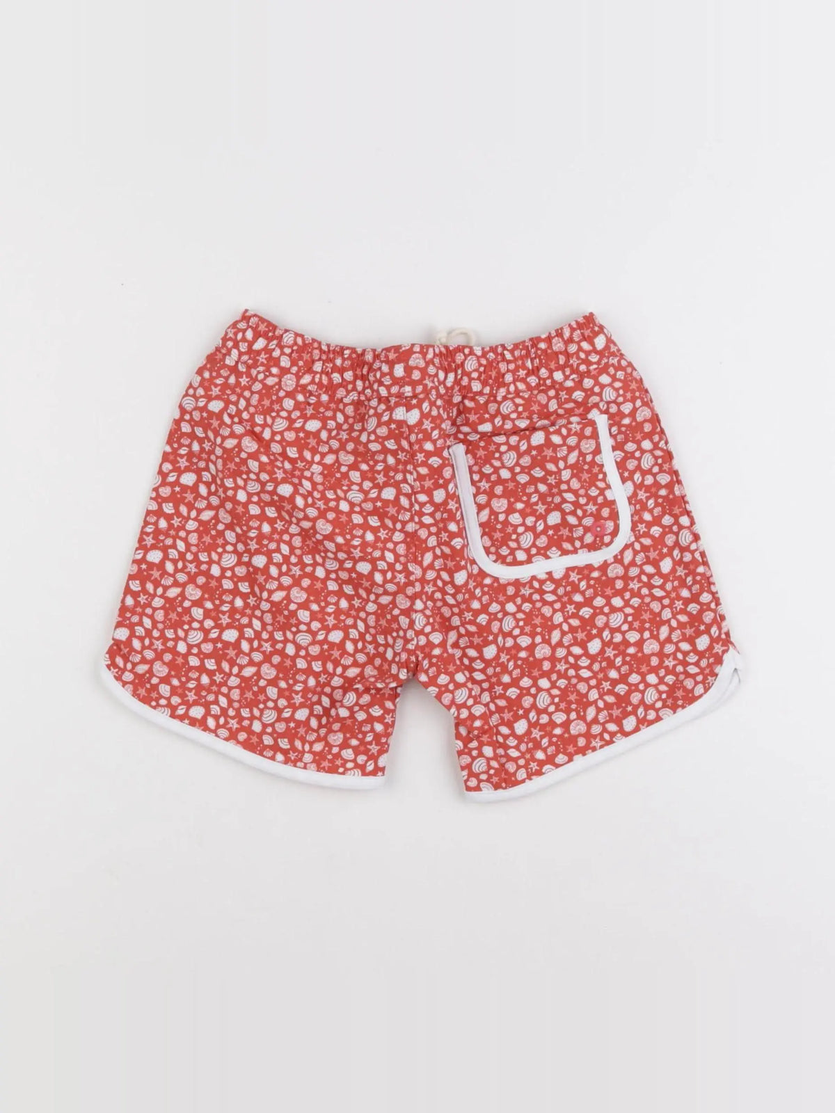 Short de bain RUPERT terracotta