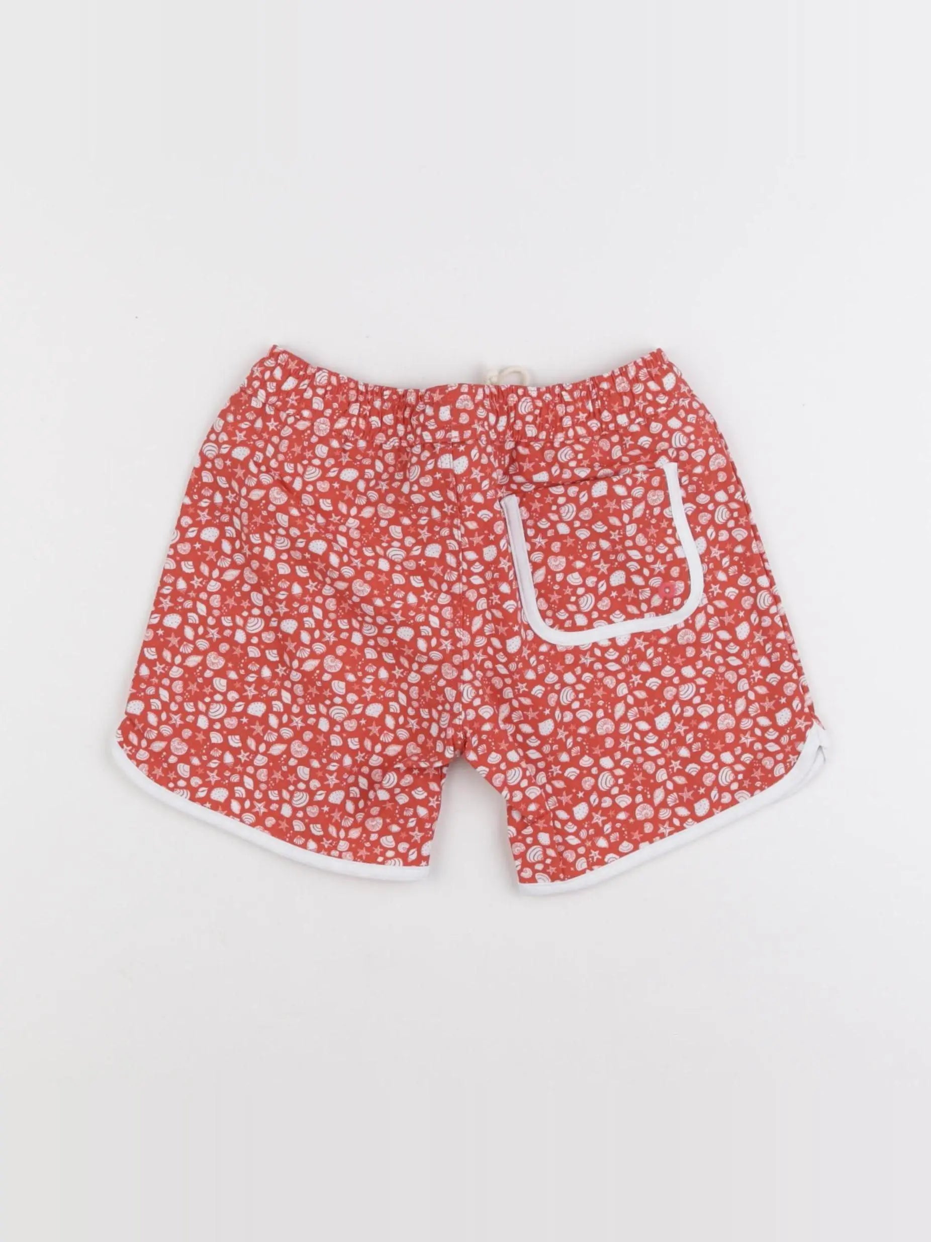 Short de bain RUPERT terracotta