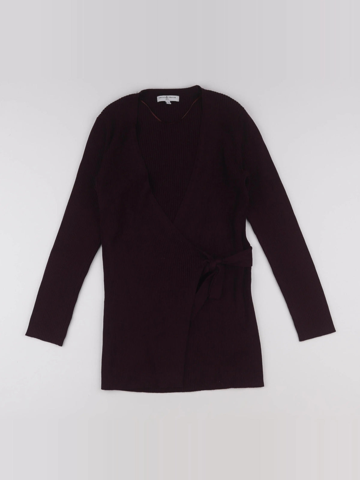 Envie de fraise - pull grossesse violet - 38