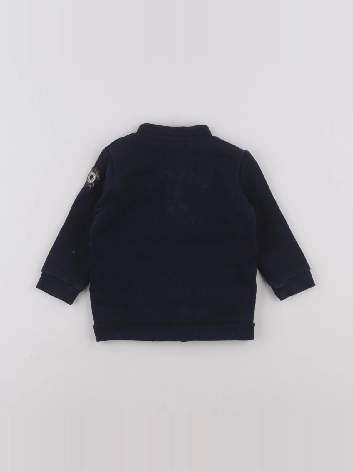 IKKS - sweat bleu - 12 mois