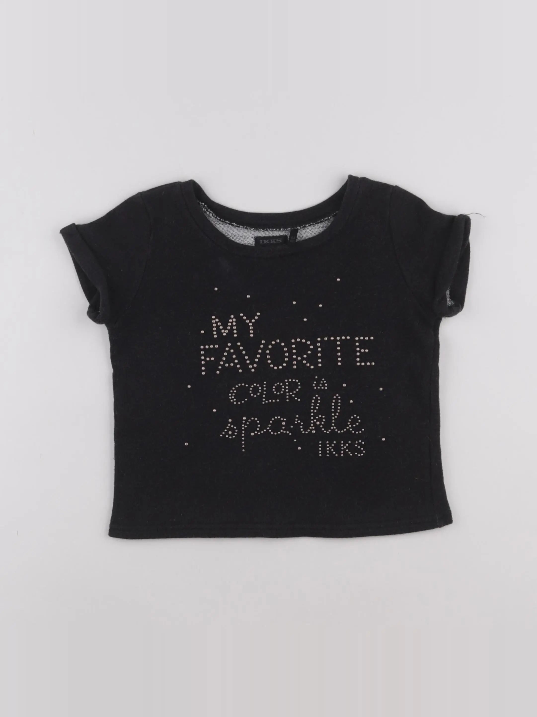 IKKS - tee-shirt noir - 4 ans