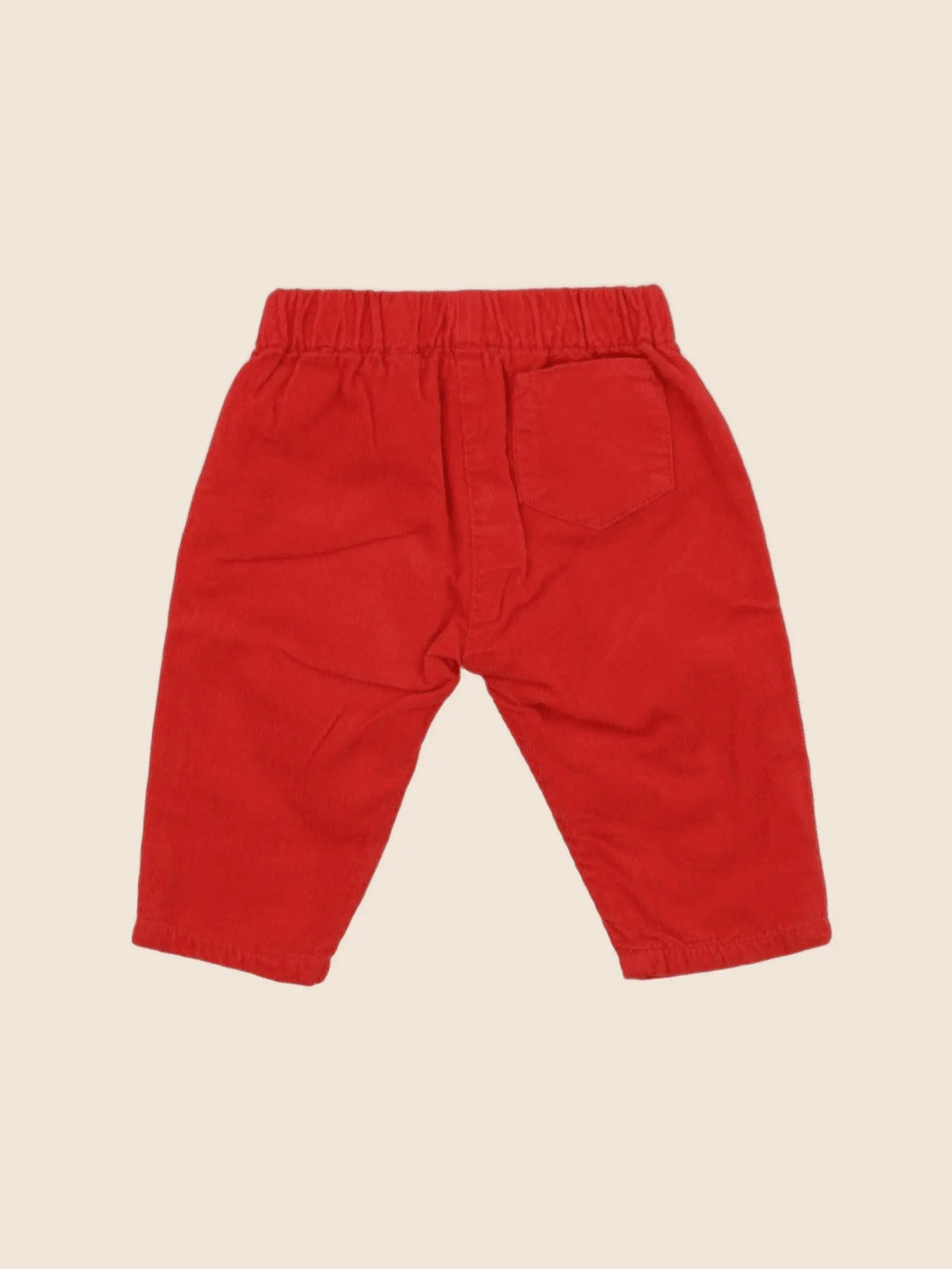 Carrément Beau - pantalon rouge - 6 mois