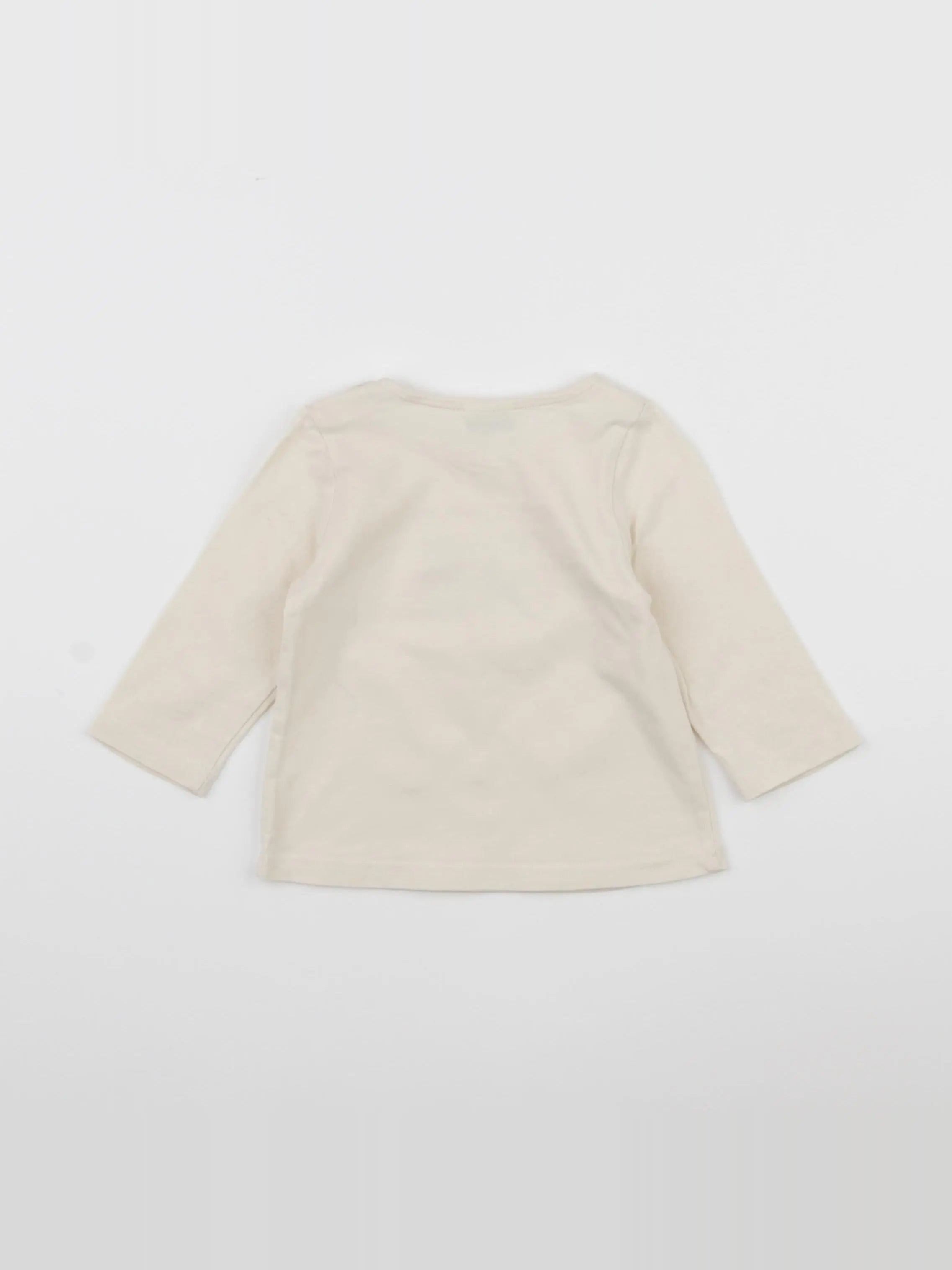 Tape à l'oeil - tee-shirt beige - 9 mois