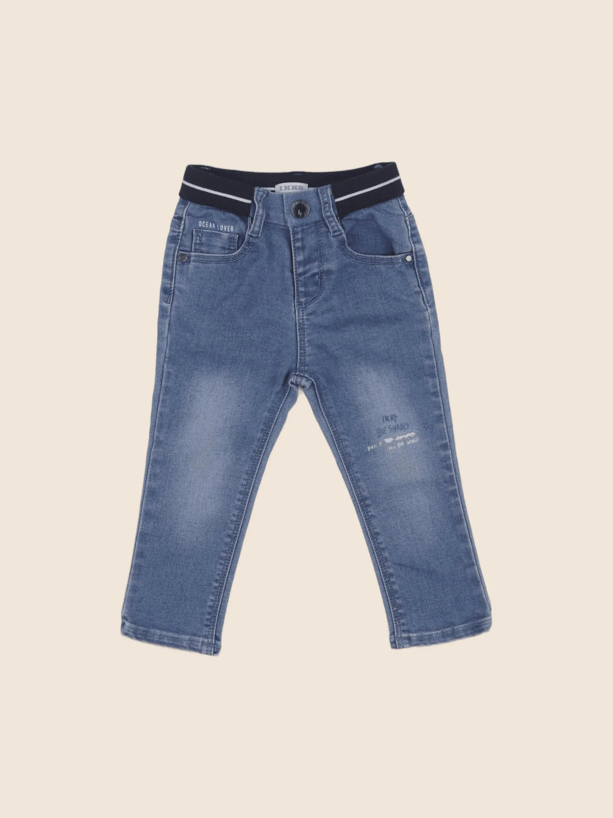 IKKS - jean bleu - 18 mois