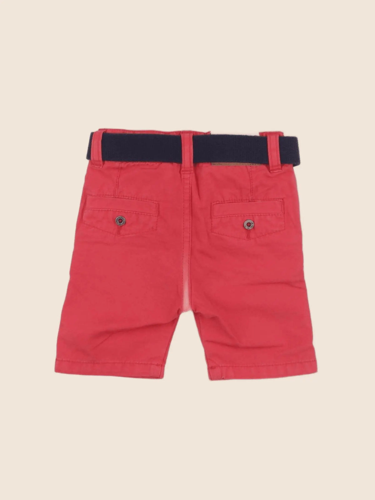 Timberland - short rouge - 9 mois