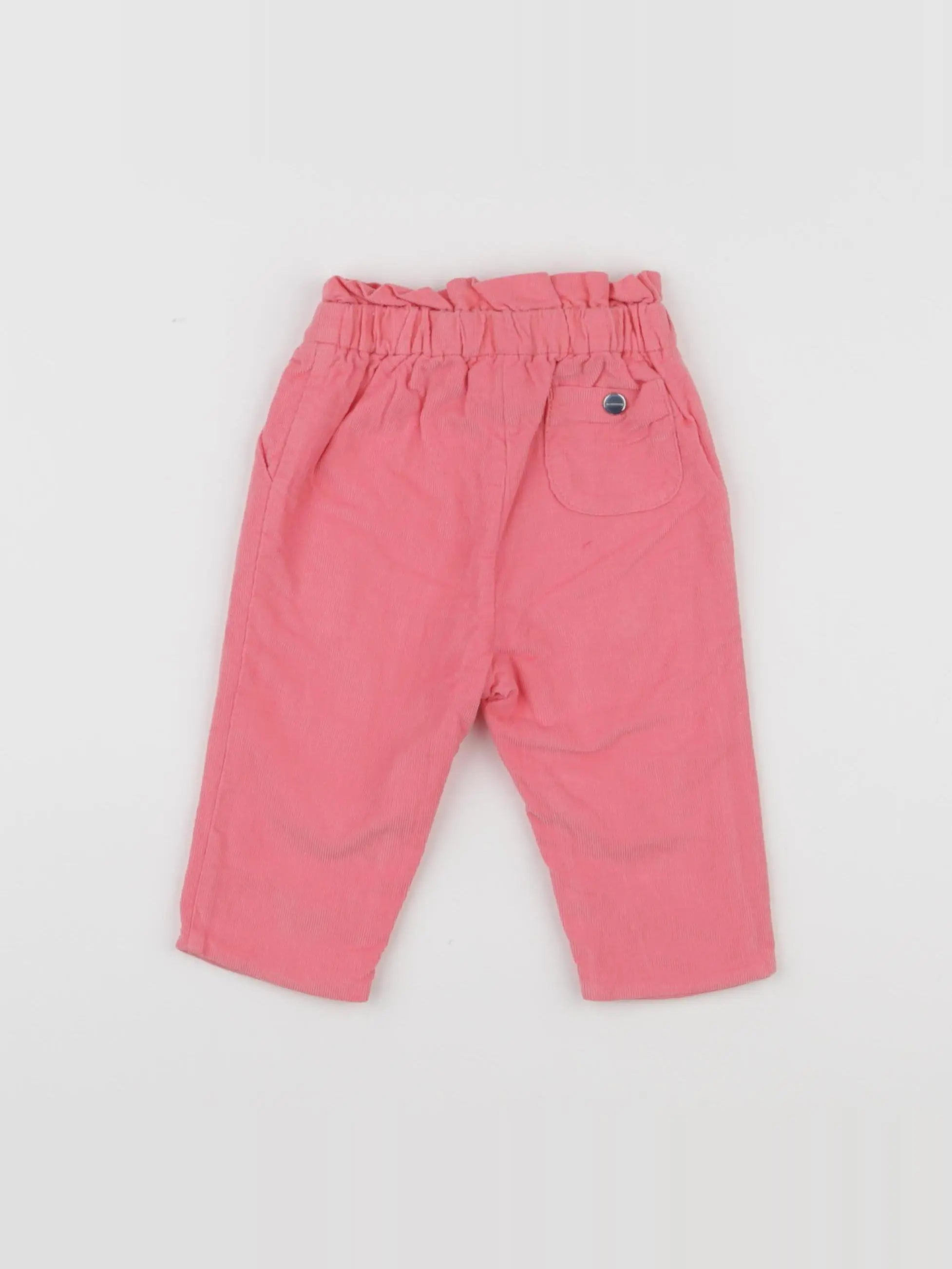 Jacadi - pantalon doublé rose - 6 mois