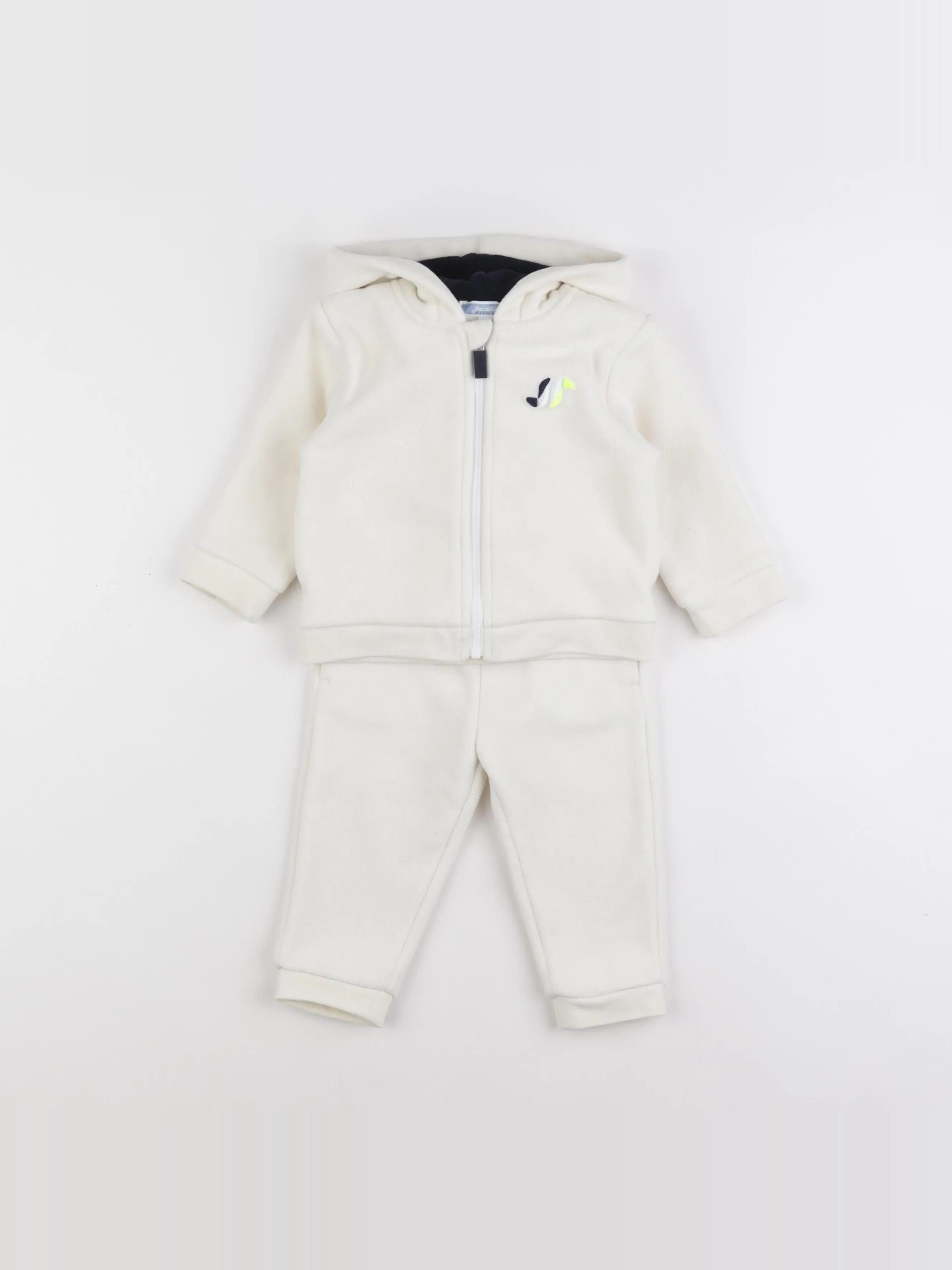 Jacadi - ensemble beige - 12 mois