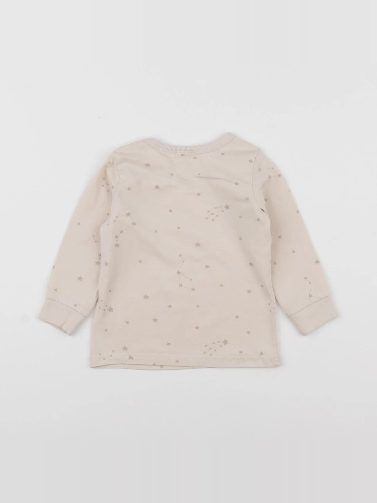 H&M - tee-shirt beige - 3/6 mois