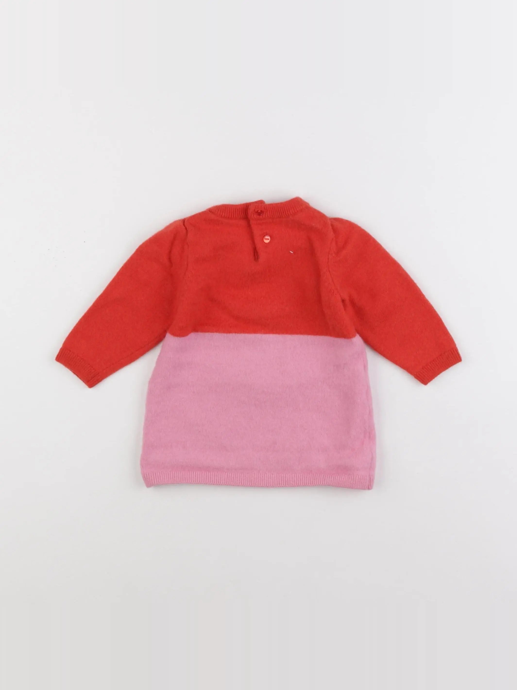 Jacadi - robe rose - 6 mois