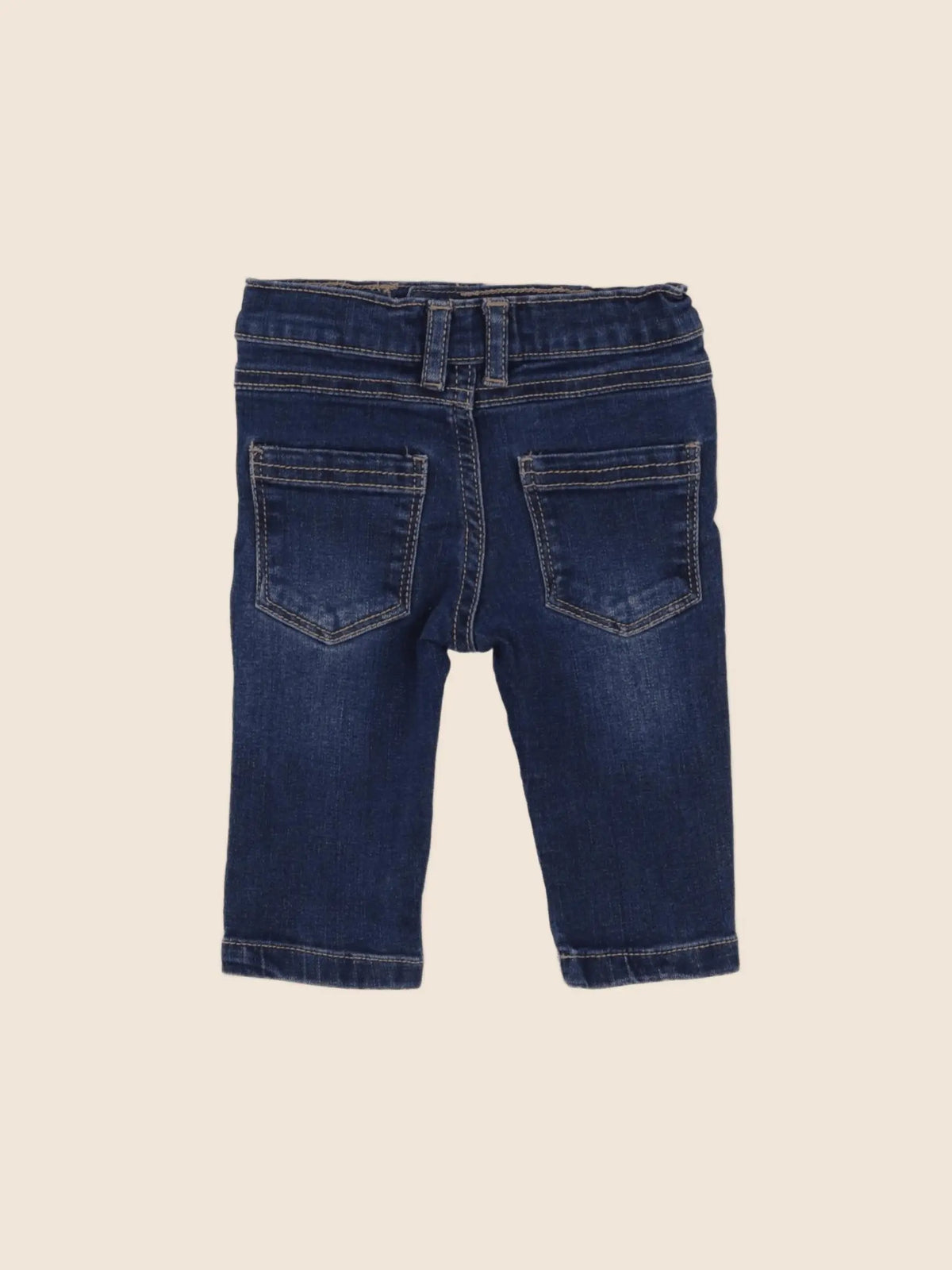 Vertbaudet - jean bleu - 3 mois