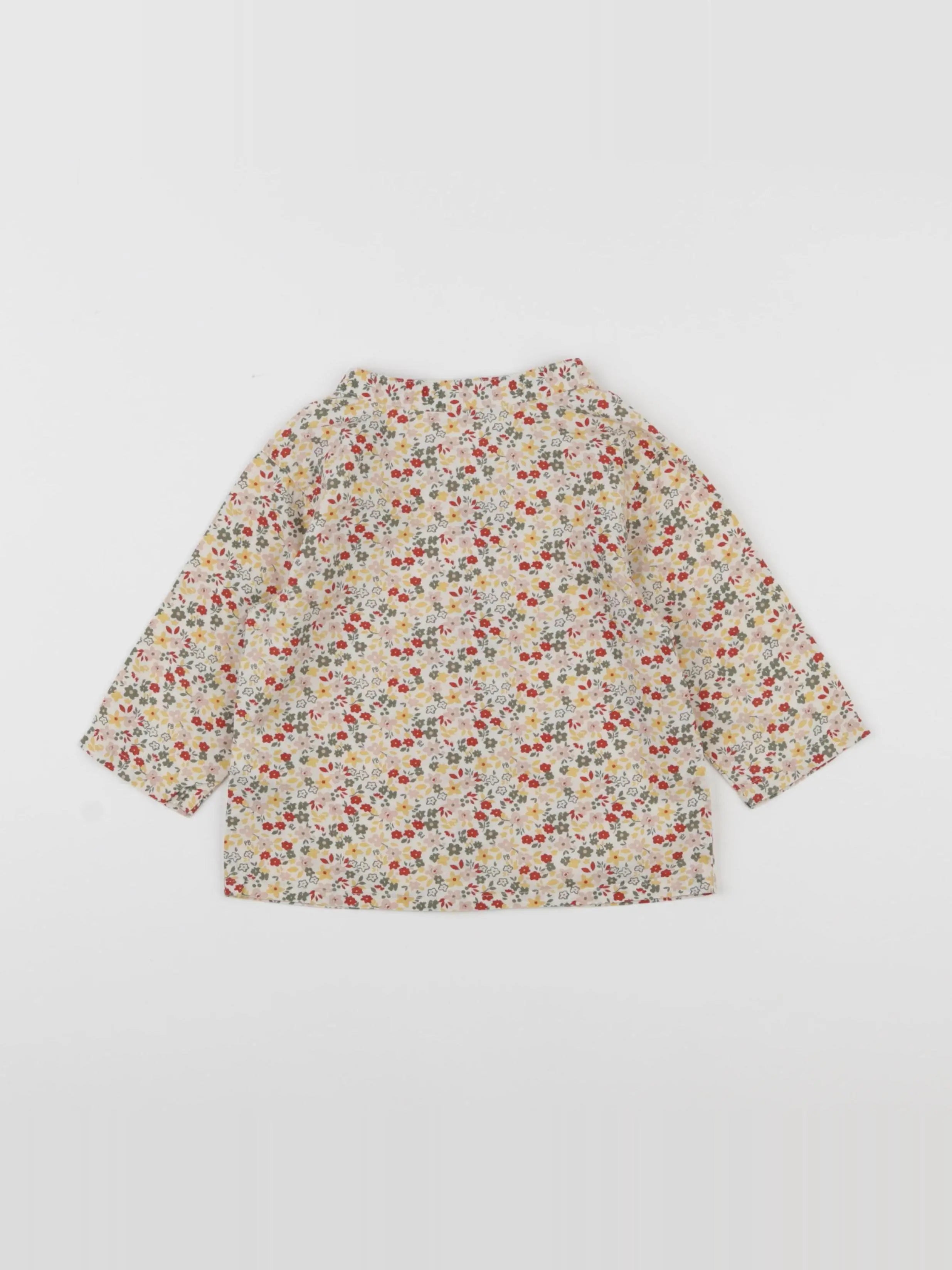 Petit Bateau - blouse multicolore - 18 mois