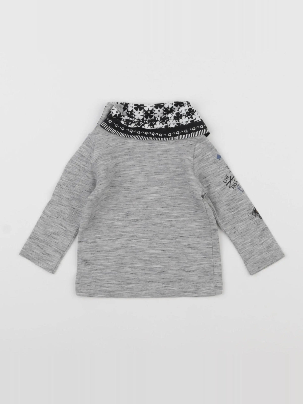 IKKS - tee-shirt gris - 3 mois