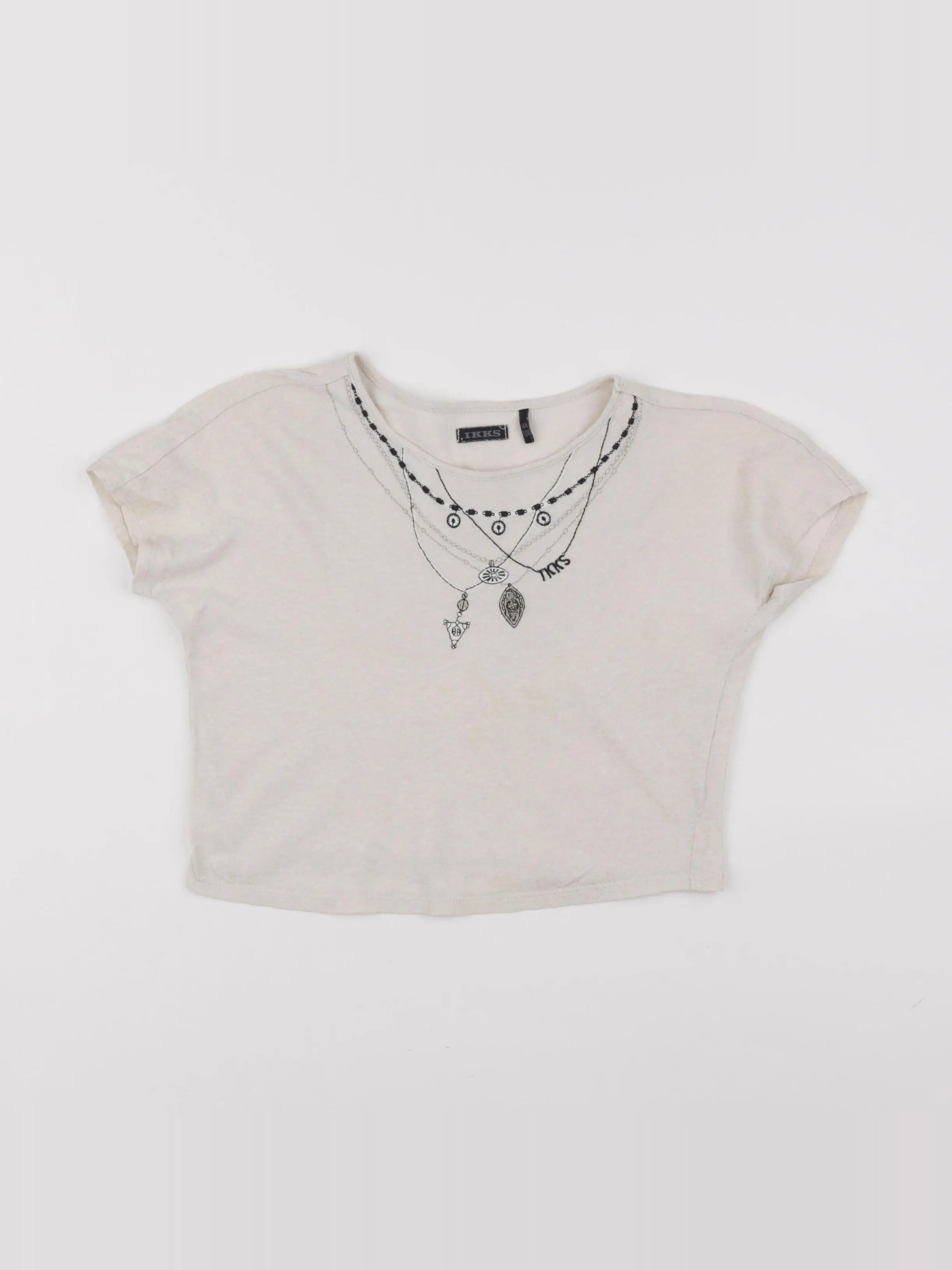 IKKS - tee-shirt or - 4 ans