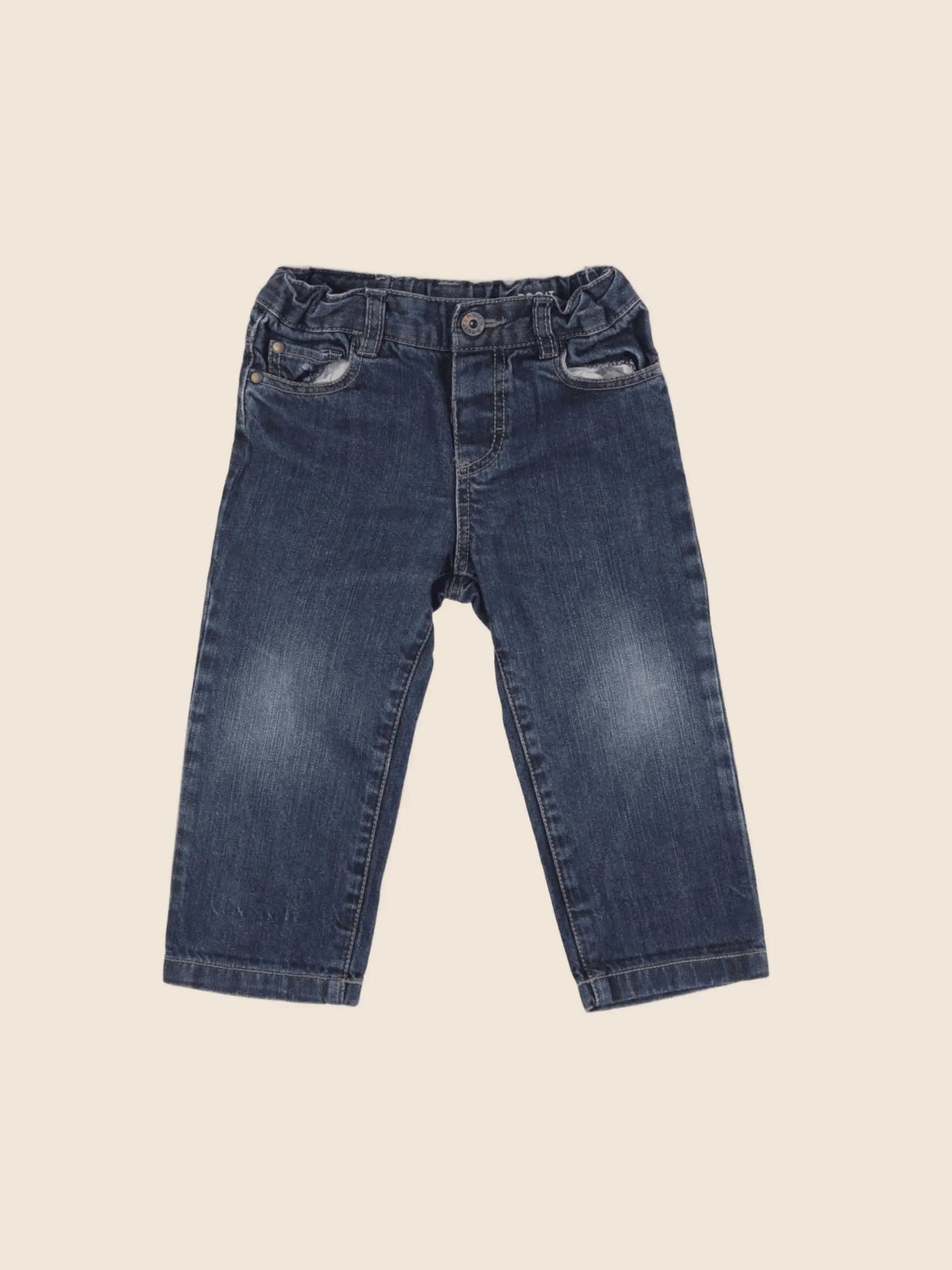 Monoprix - jean bleu - 12 mois