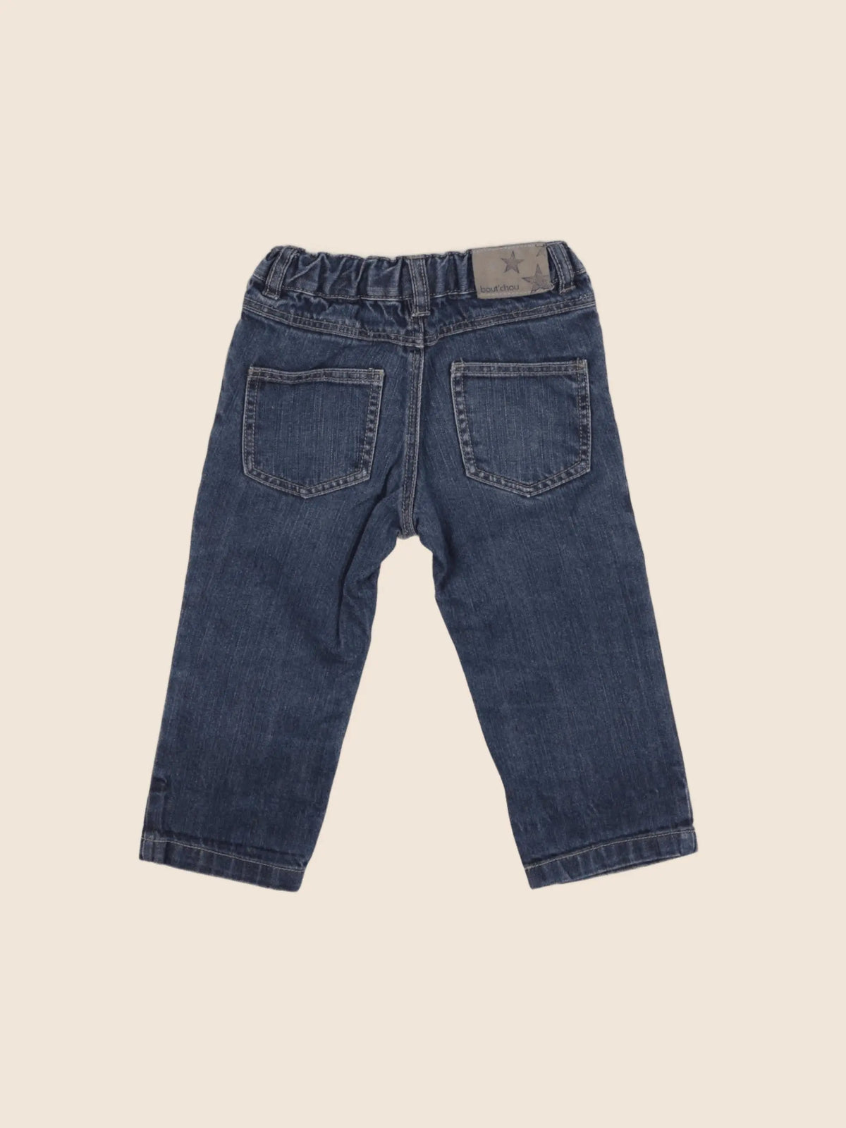 Monoprix - jean bleu - 12 mois