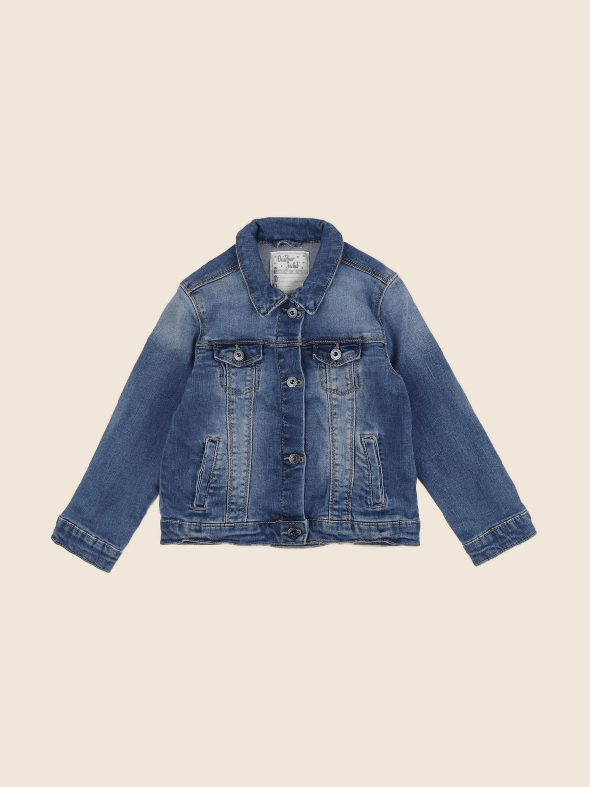 Vertbaudet - veste bleu - 4 ans
