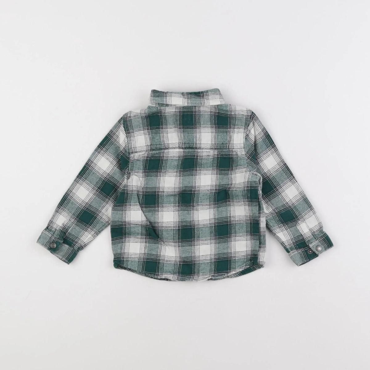 Vertbaudet - chemise vert - 18 mois