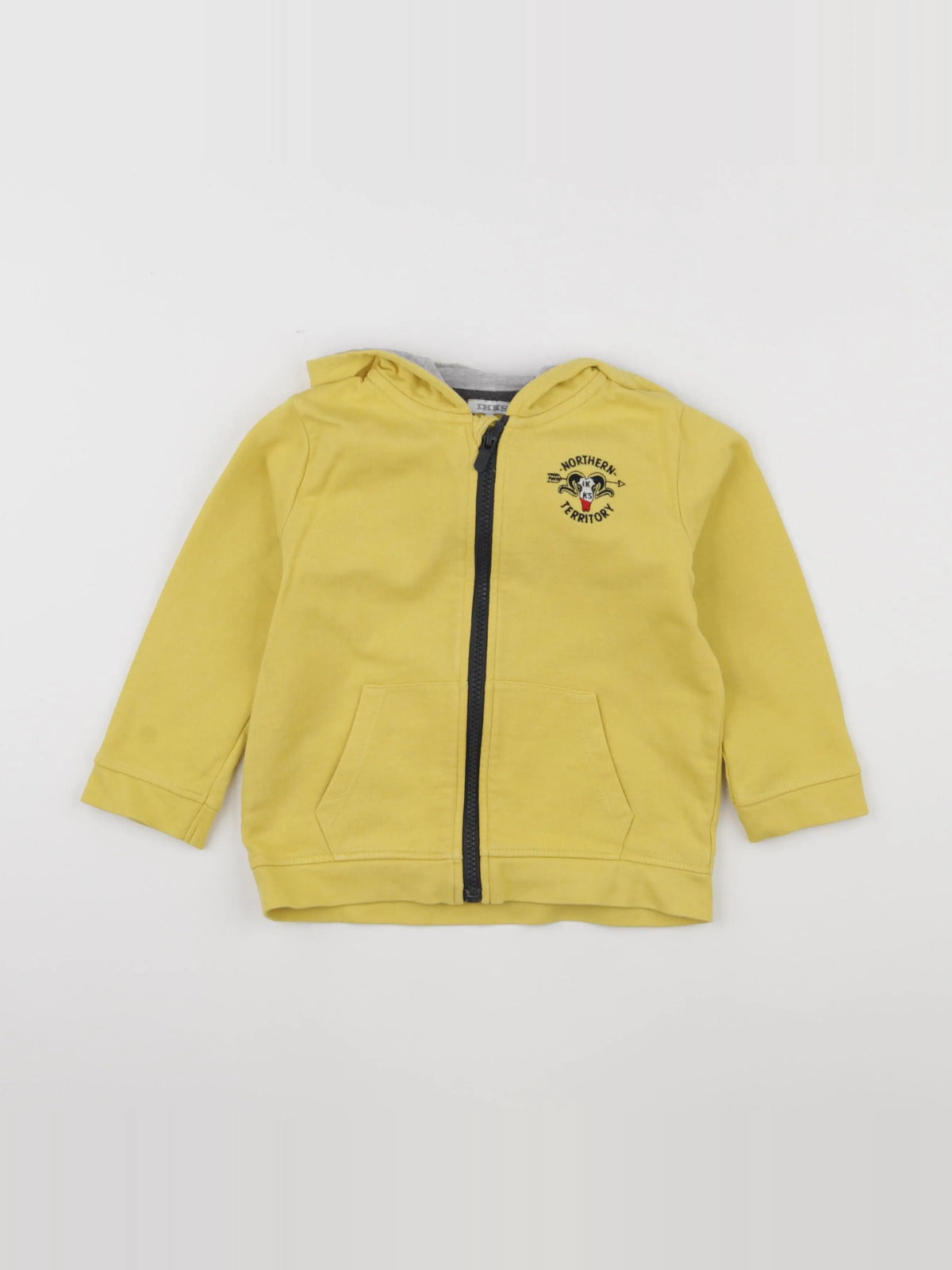 IKKS - sweat jaune - 2 ans