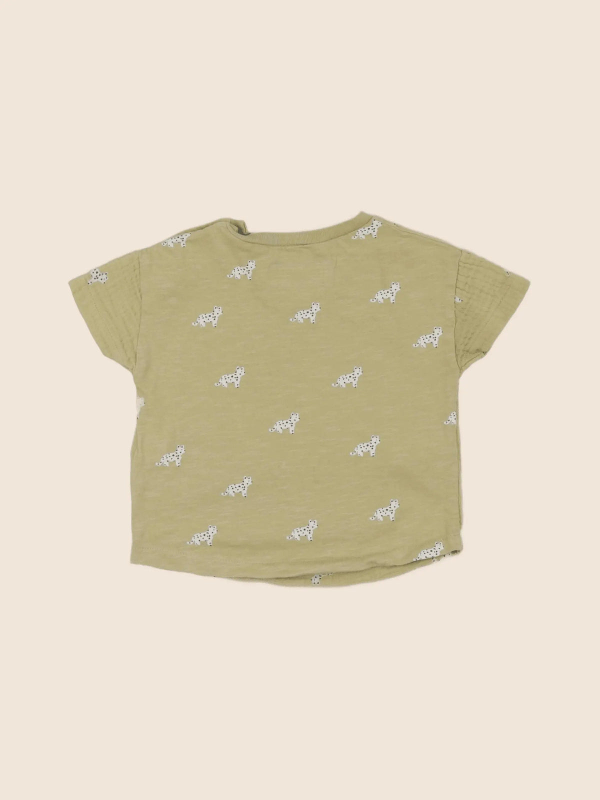 Zara - tee-shirt jaune - 3/6 mois