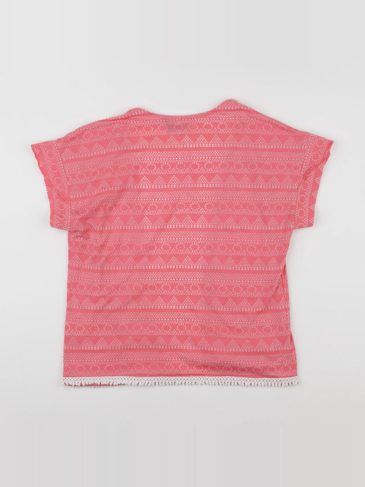 IKKS - gilet rose - 10 ans