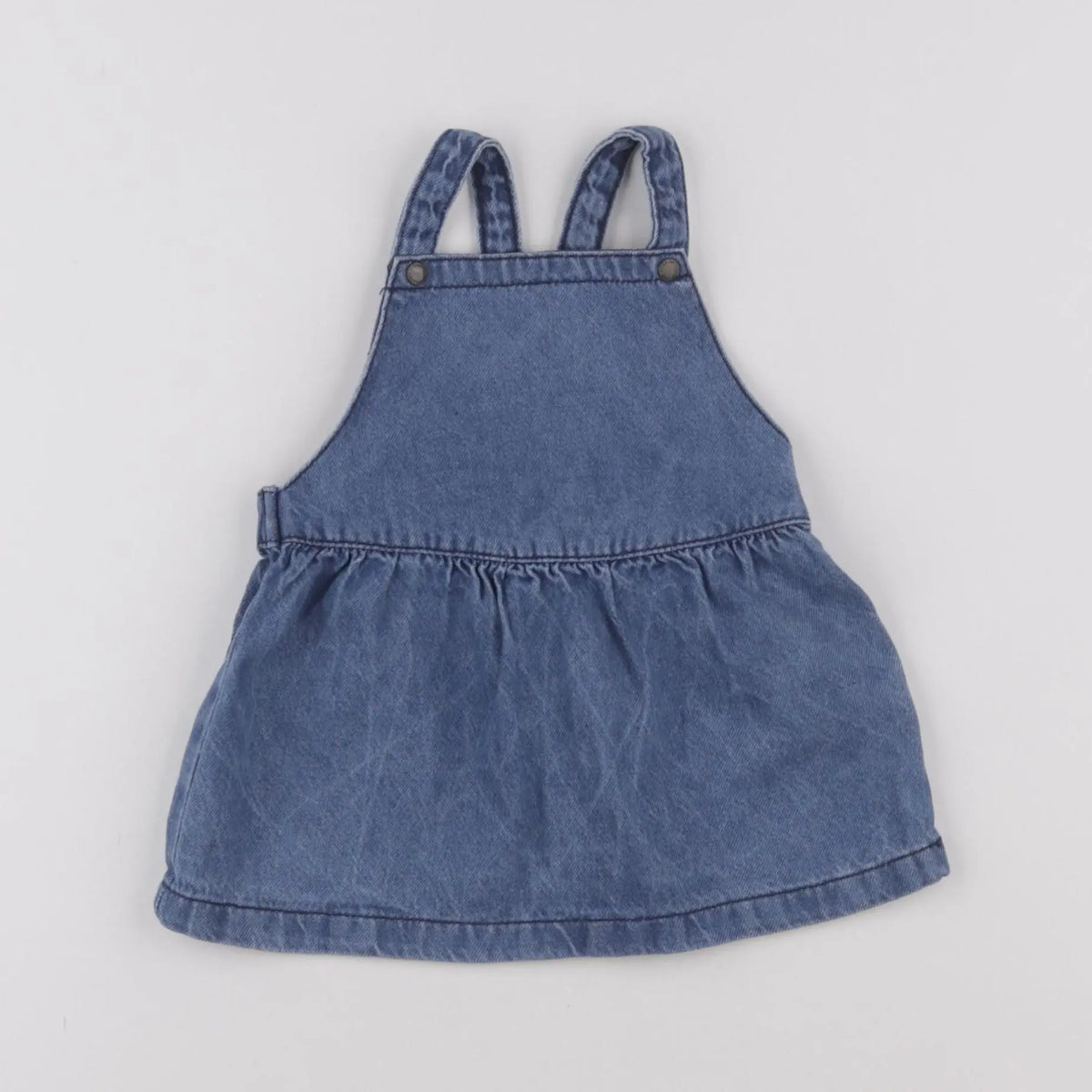 Vertbaudet - robe bleu - 18 mois
