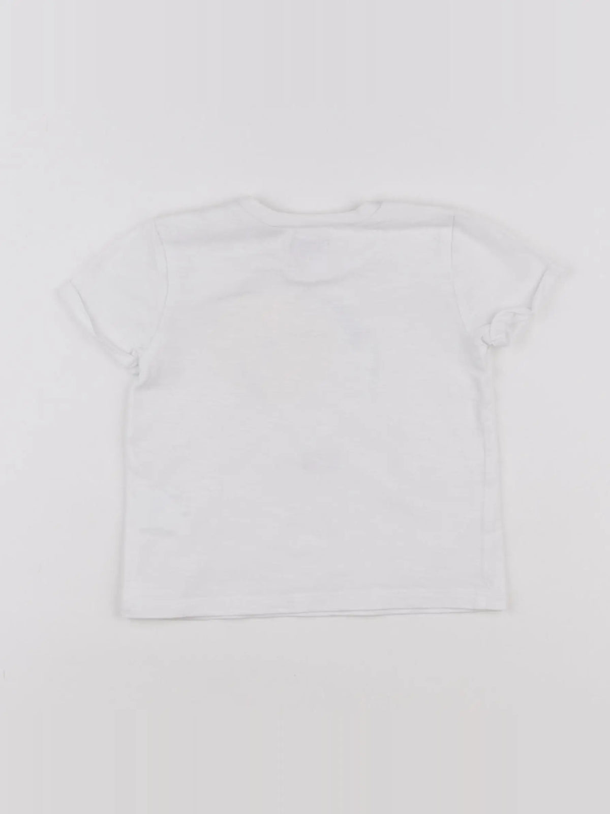 IKKS - tee-shirt blanc, jaune - 12 mois