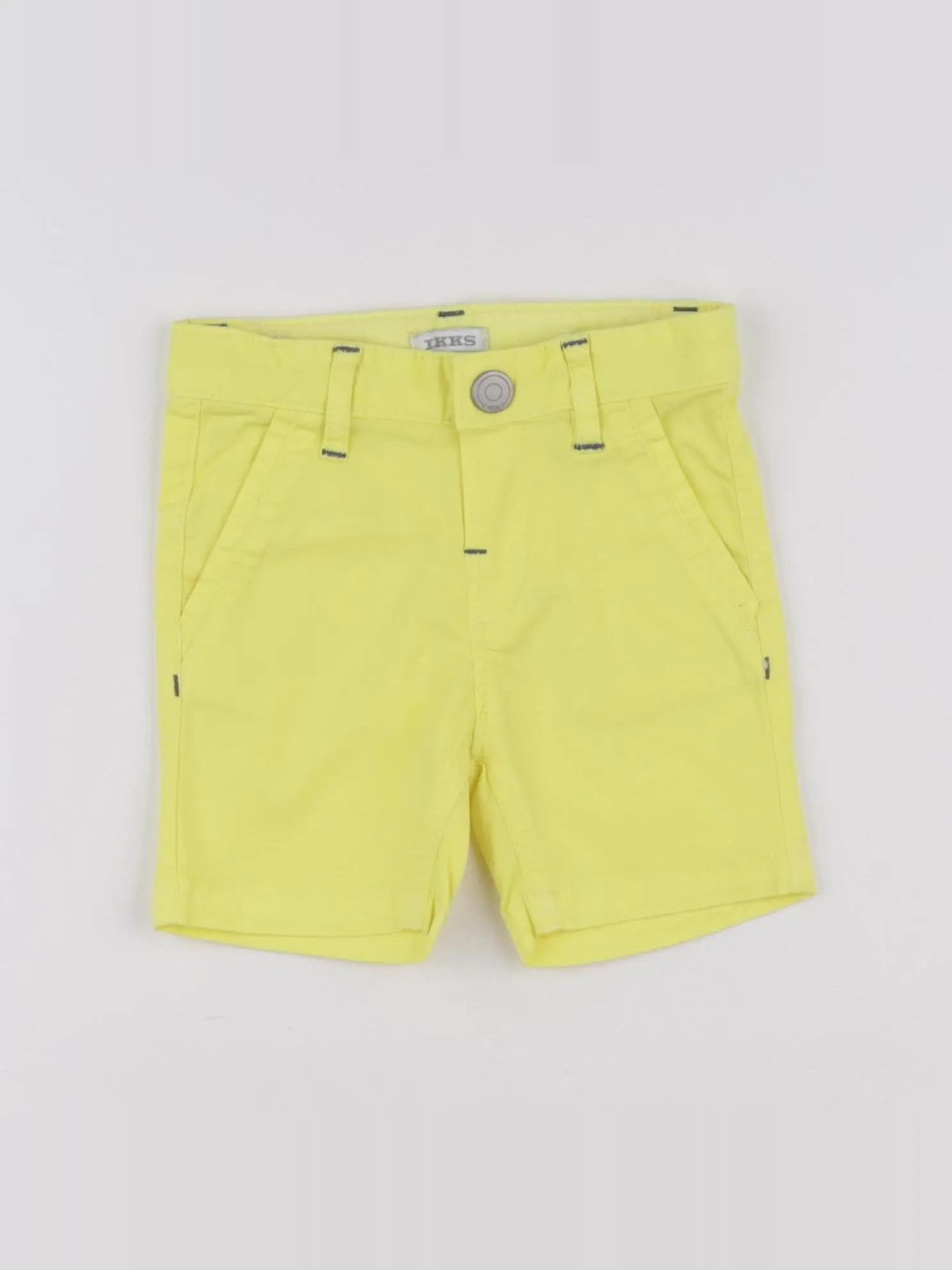 IKKS - short jaune - 12 mois