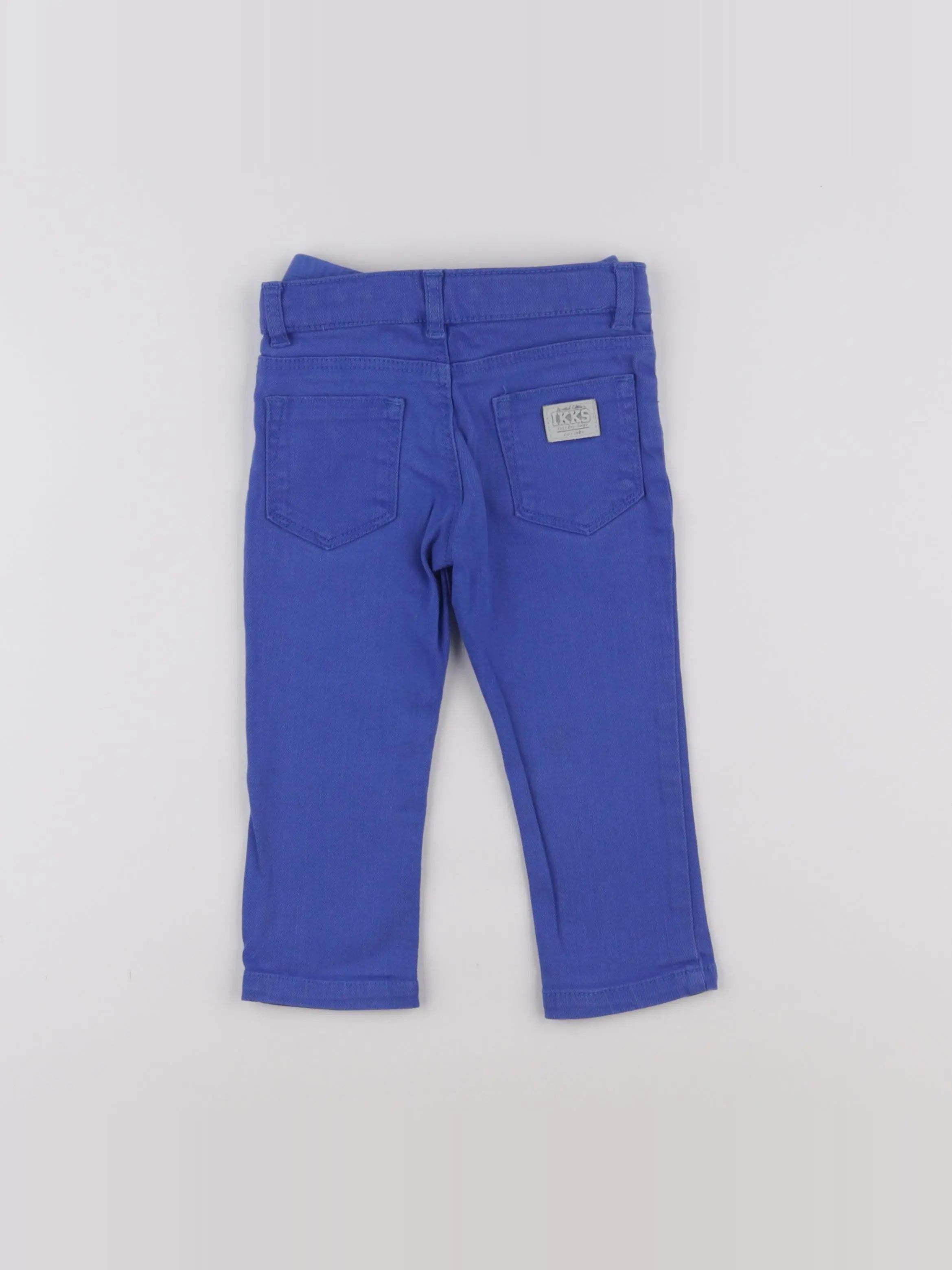 IKKS - pantalon bleu - 18 mois