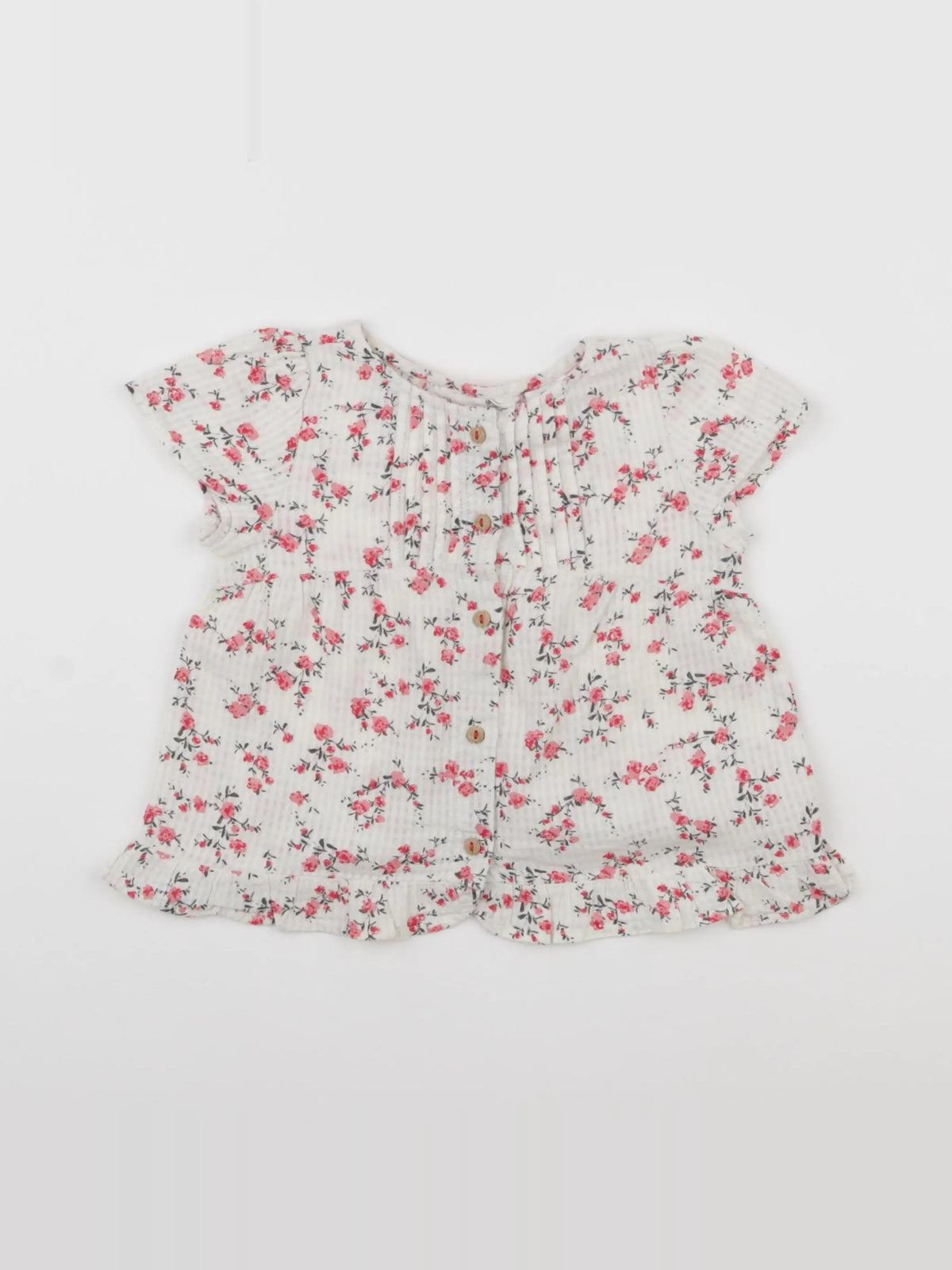 Zara - blouse beige, rose - 18/24 mois